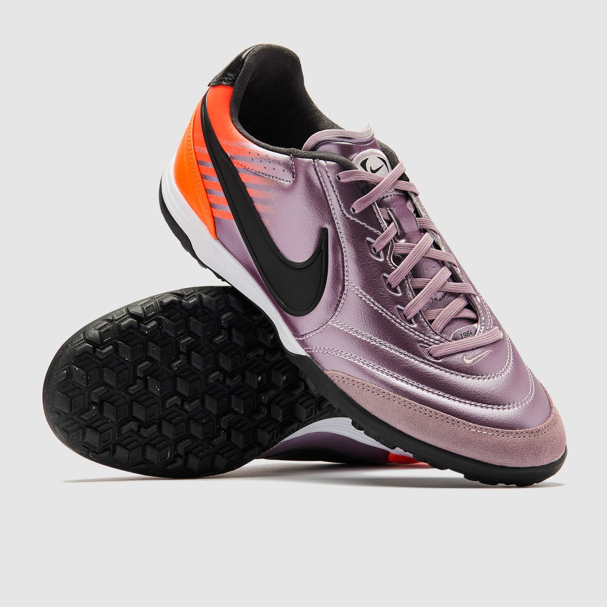 Nike Tiempo Ligera Pro Turf - Bleached Lilac/Black/Total Orange