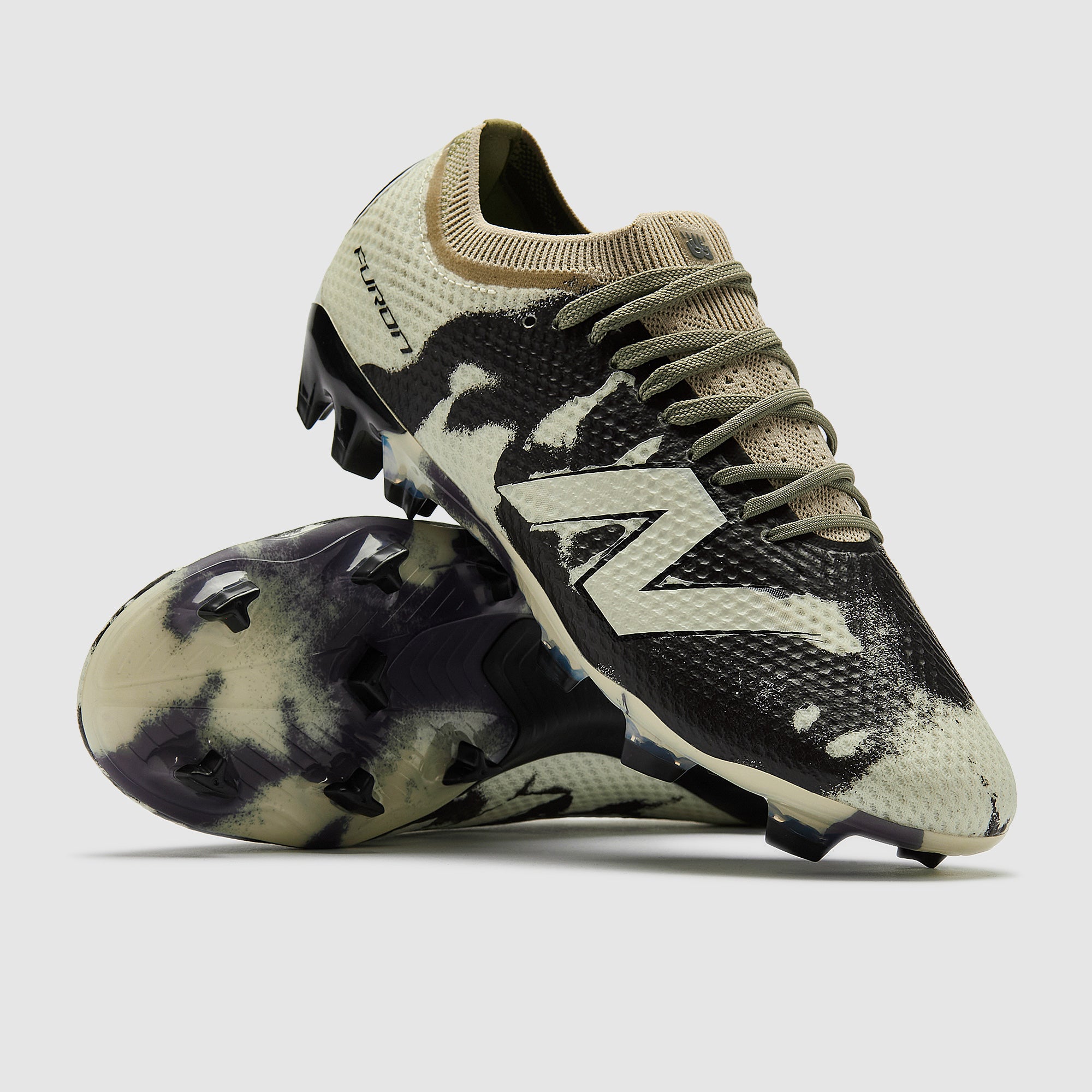 New Balance Furon 9 Elite x Stone Island FG - White - Adult Boots