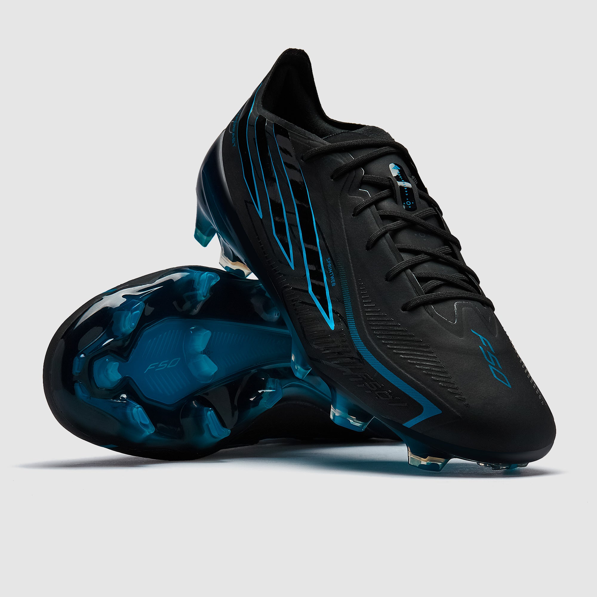 adidas F50 Hyperfast Elite Firm Ground - Core Black/Core Black