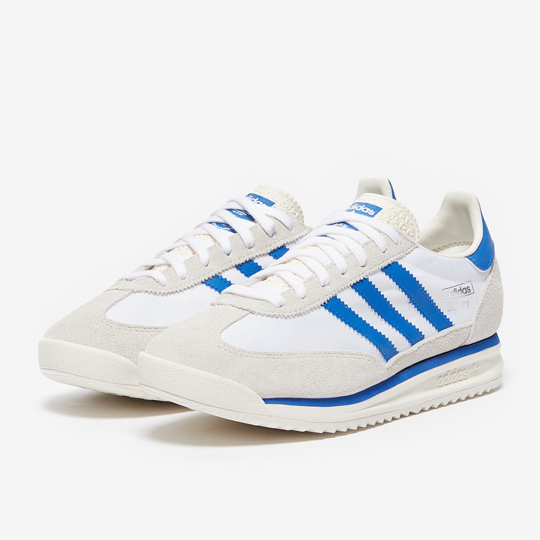 adidas Originals SL 72 RS - Cream White/Blue/Ftw White - Mens Shoes