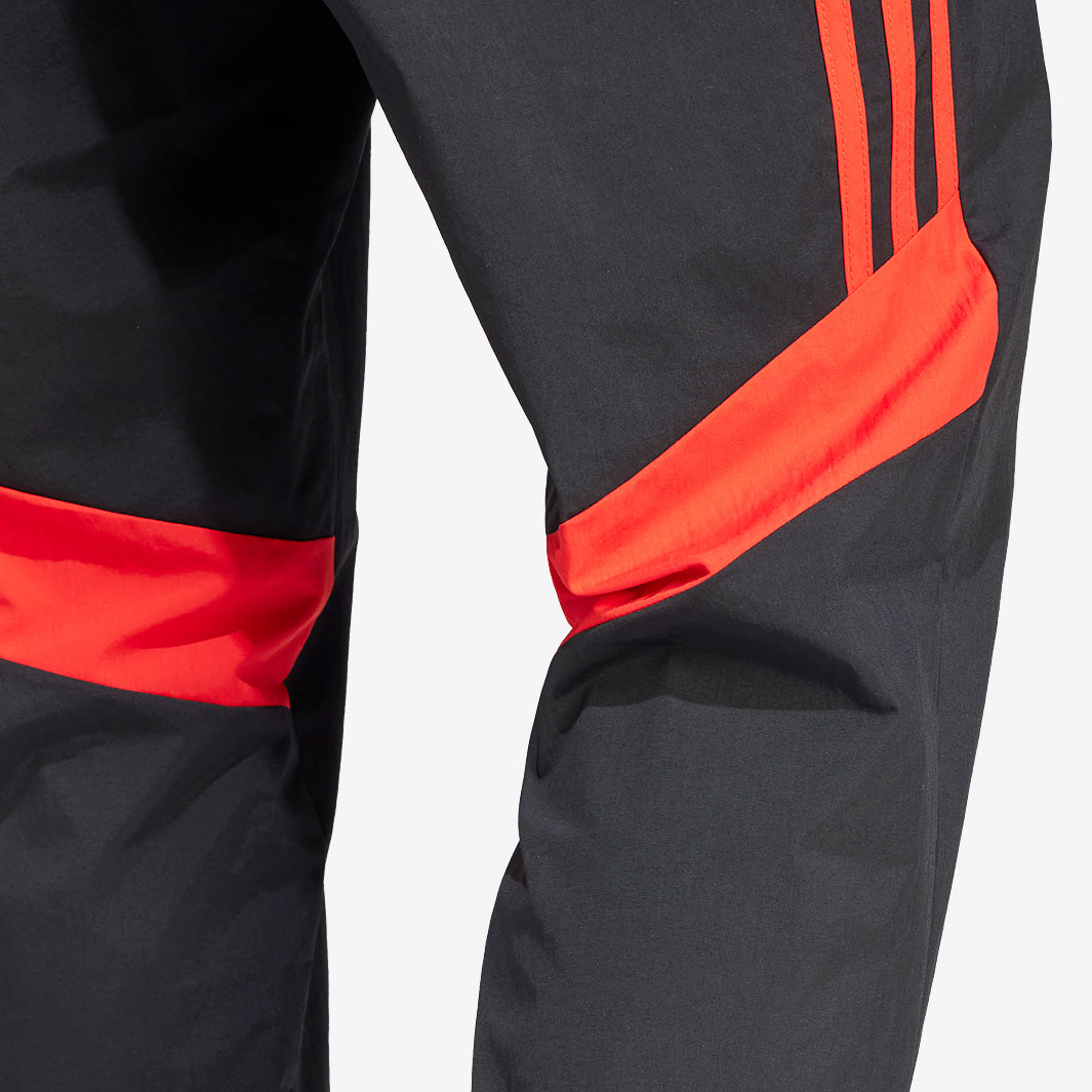 adidas Predator Woven Pants - Black/Red - Mens Clothing