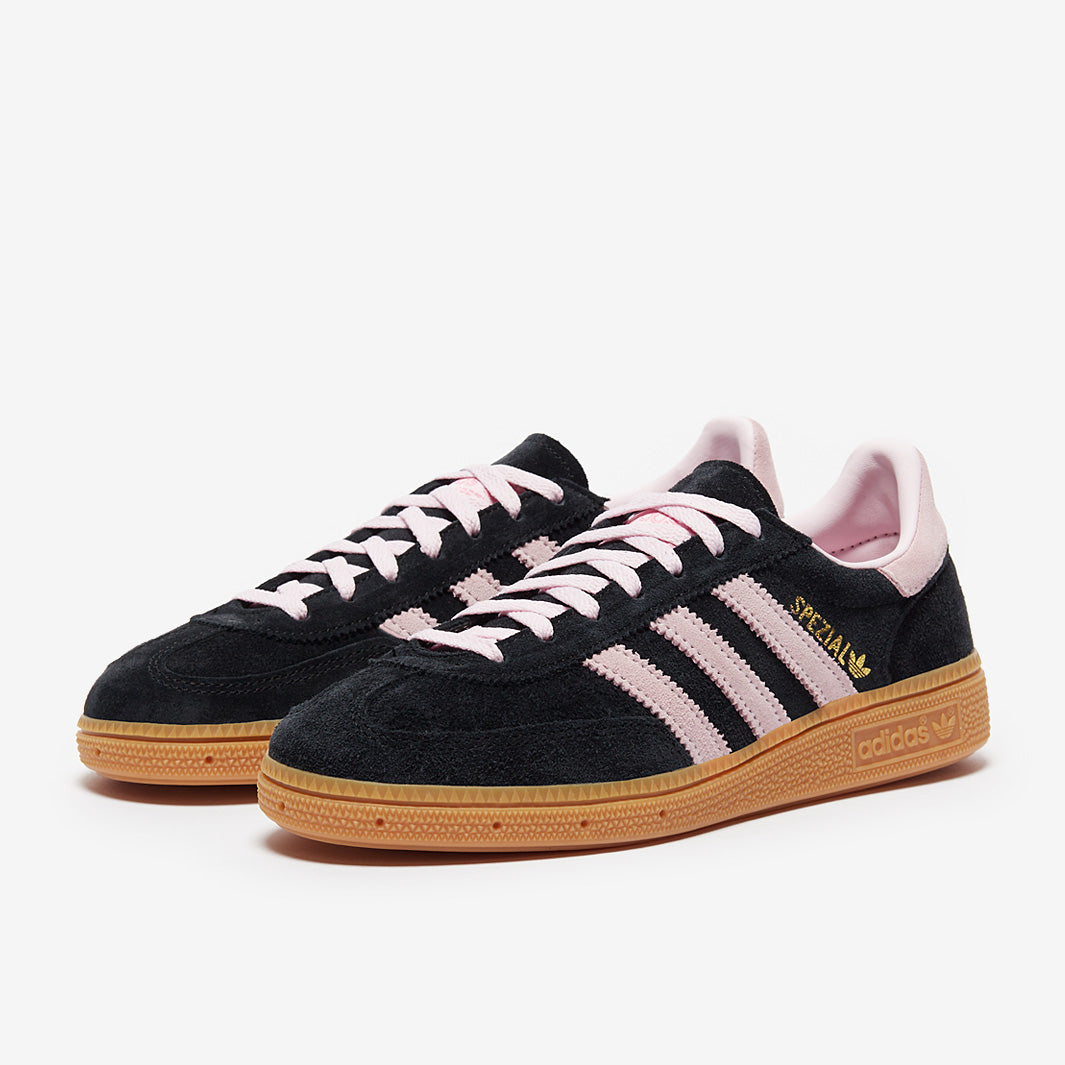 adidas Originals Womens Handball Spezial - Core Black/Clear Pink