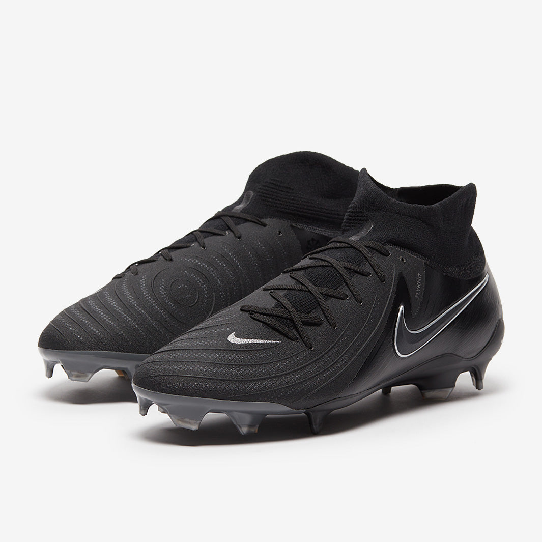 Nike Phantom Luna II Pro Firm Ground - Black/Black - Adult Boots