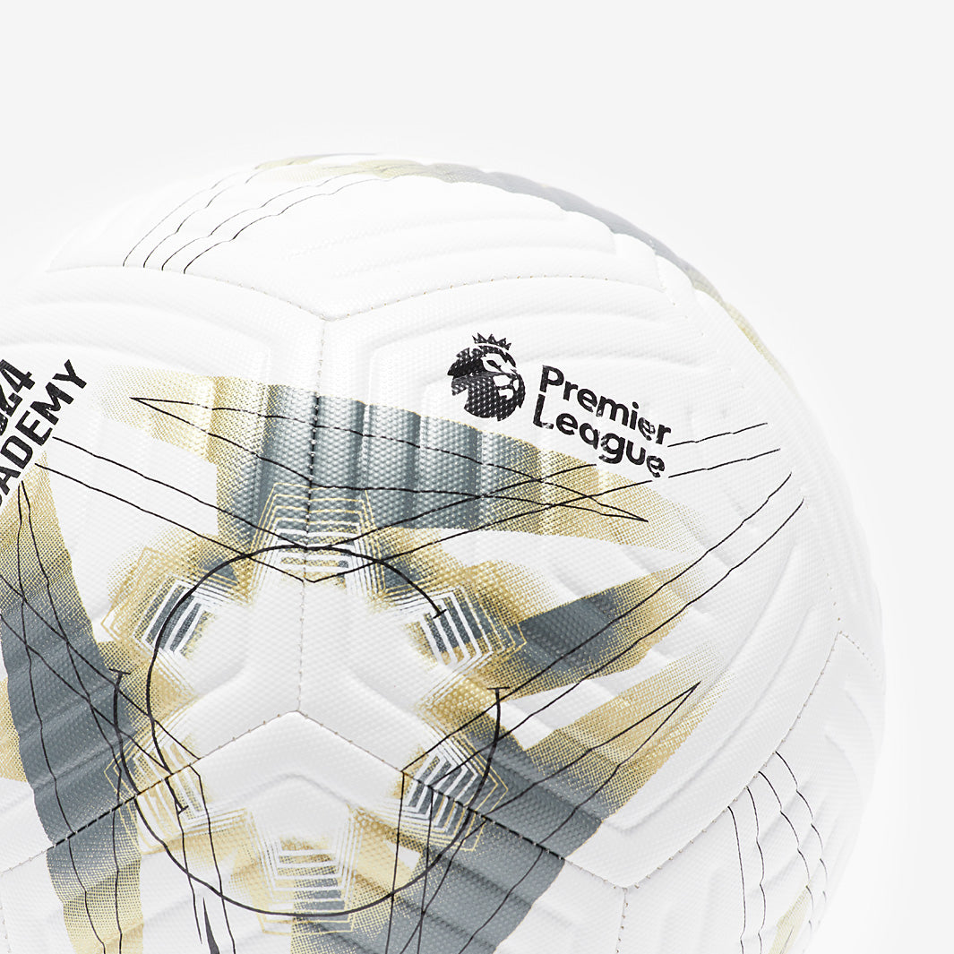 Nike Premier League Academy - White/Metallic Gold Star/Black