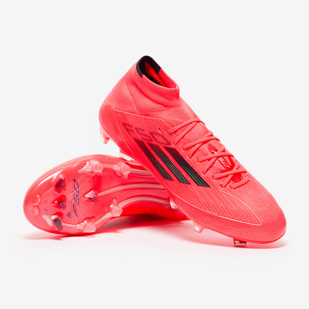 adidas Womens F50 Elite Mid Firm Ground - Turbo/Aurora Black
