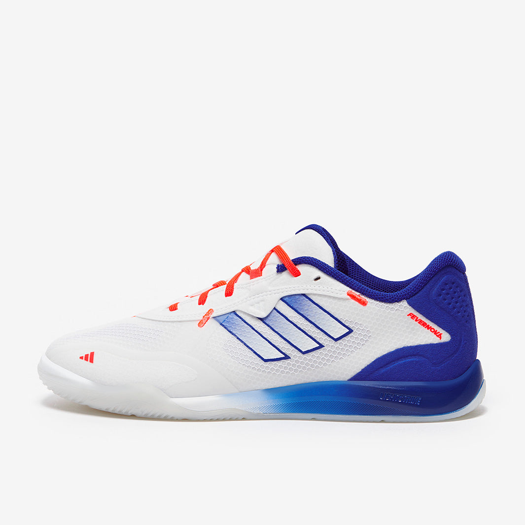 adidas Fevernova IC - Ftwr White/Lucid Blue/Solar Red - Adult Boots