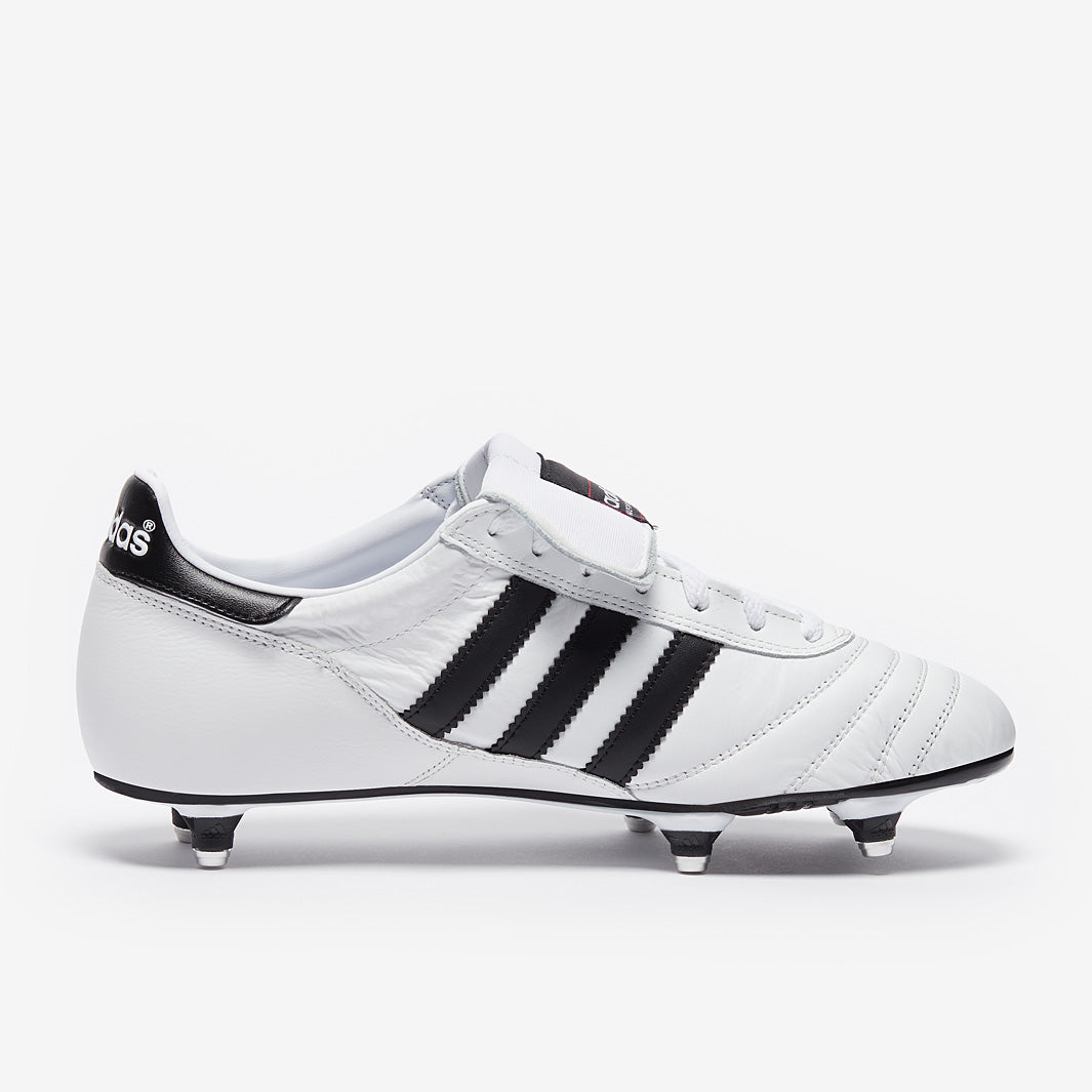 adidas World Cup Soft Ground - White/Black - Adult Boots