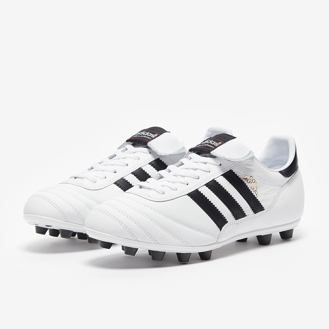 adidas COPA MUNDIAL サッカーシューズ ブラック/ホワイト adidas Copa Mundial Firm Ground - White/Black - Adult Boots