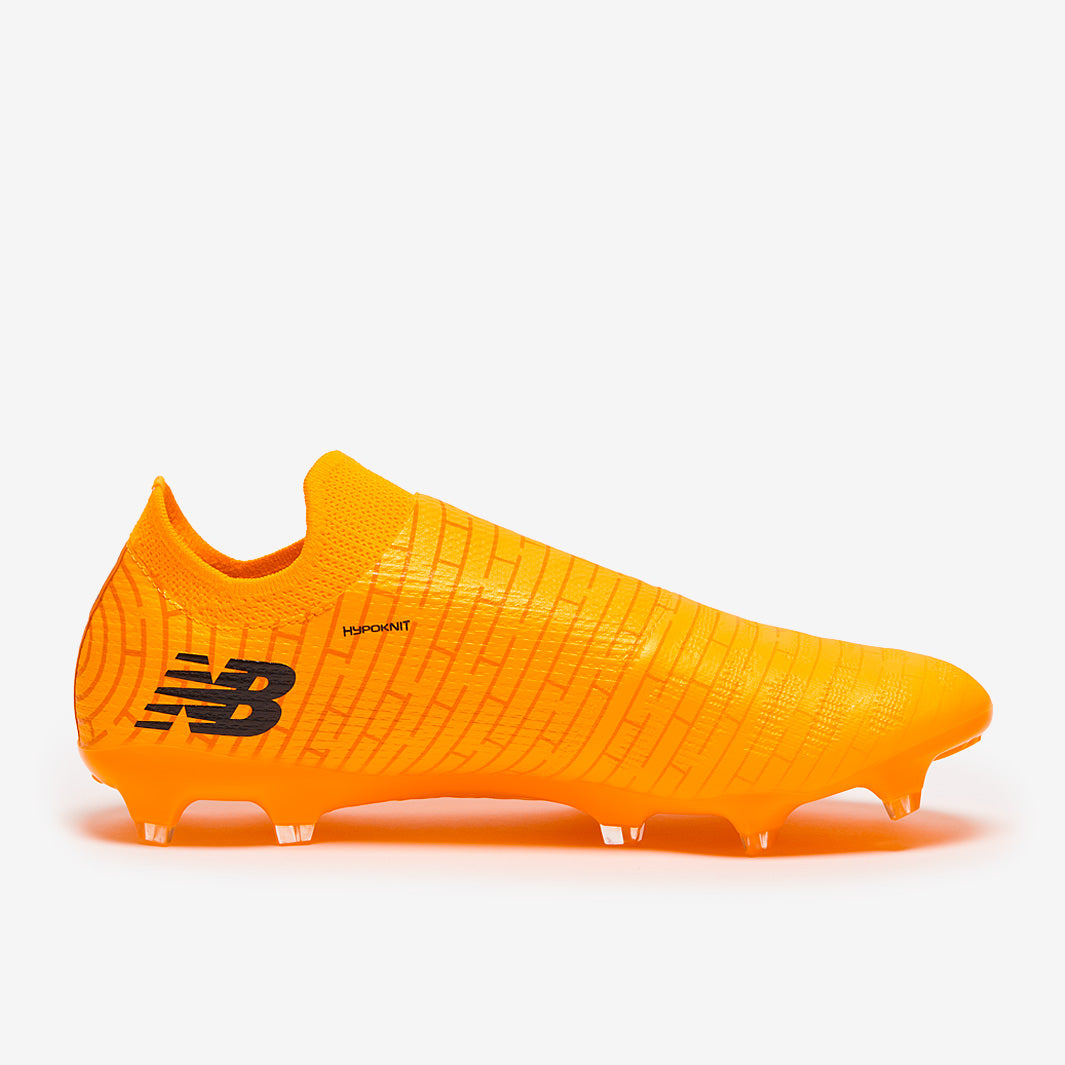 New Balance Furon V7+ Destroy Firm Ground - Orange/Blue - Adult Boots