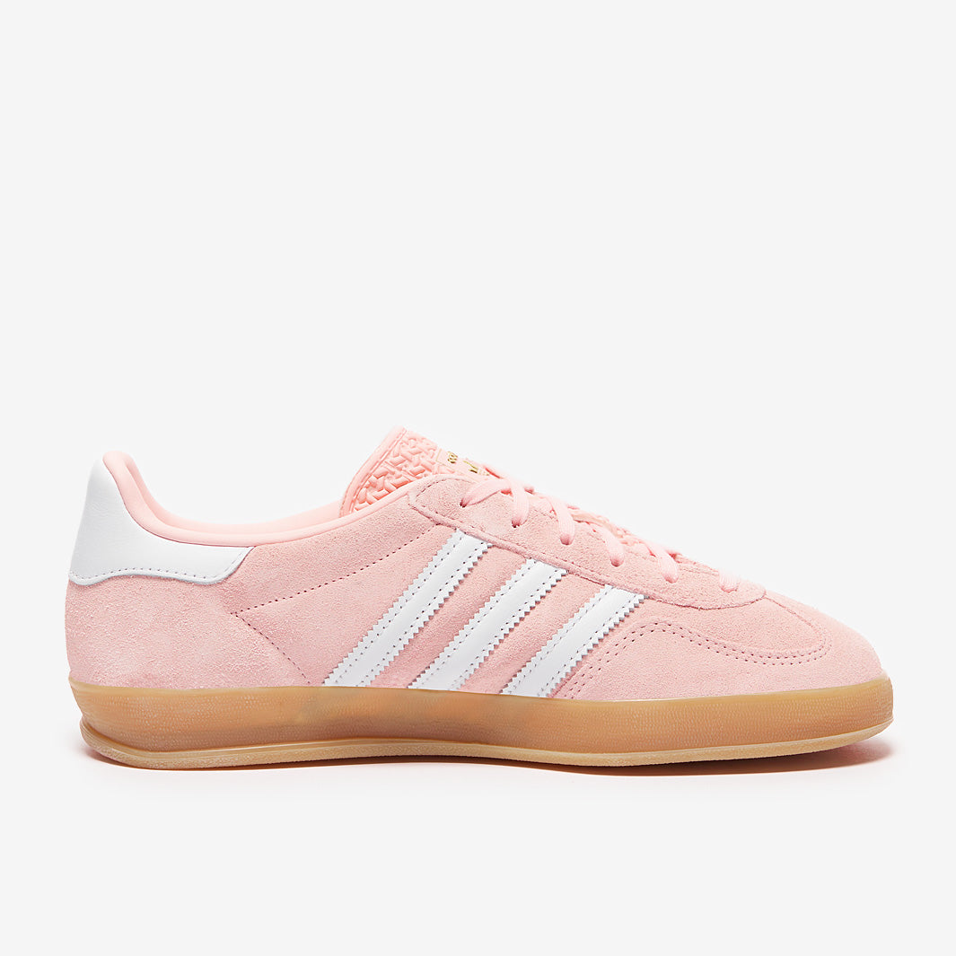 adidas Originals Womens Gazelle Indoor - Sand Pink/Ftw White/Gum 3 -  Trainers