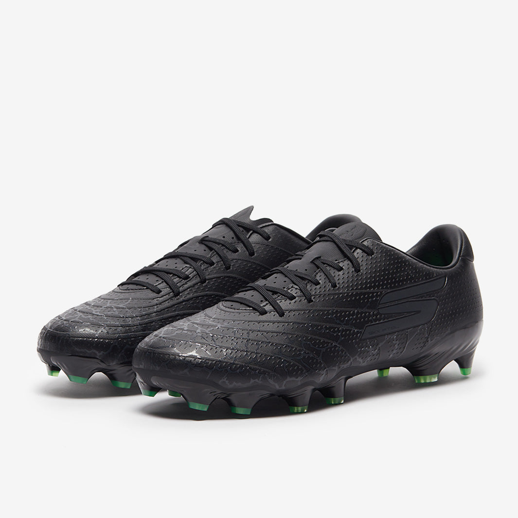 Skechers SKX 01 Academy Firm Ground - Black/Silver - Adult Boots