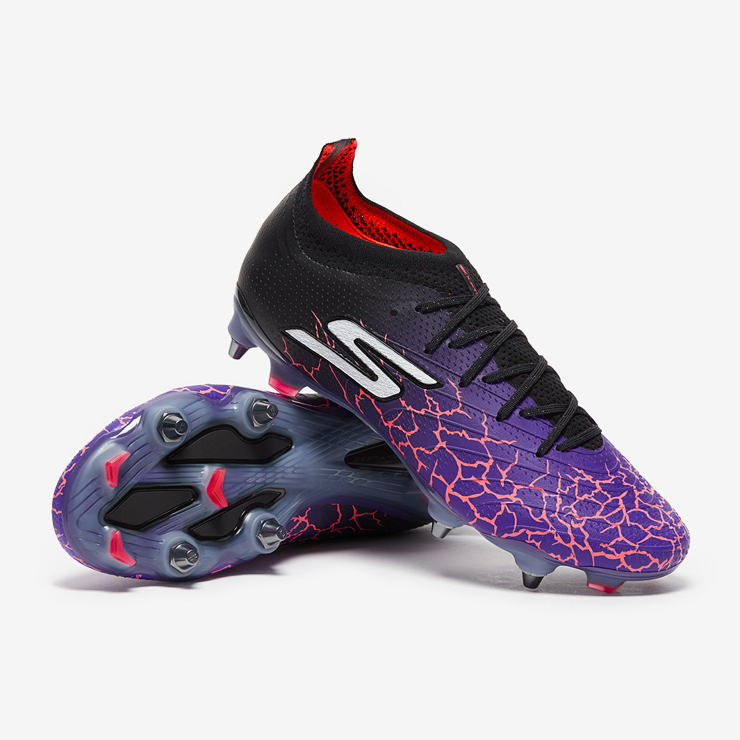 Skechers SKX 01 Soft Ground - Purple/Black - Adult Boots