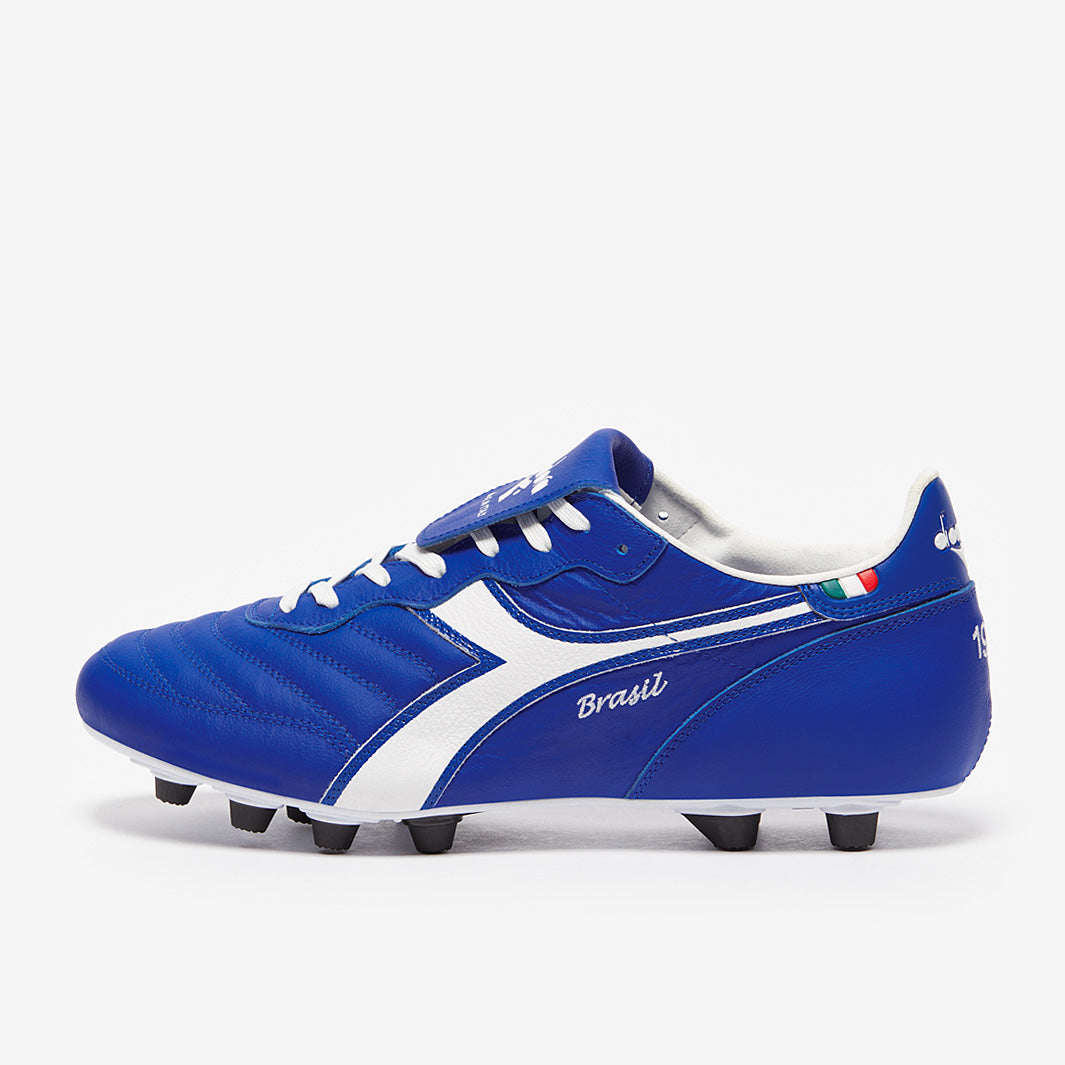 Diadora Brasil Made In Italy OG x 94 Firm Ground - Royal/White