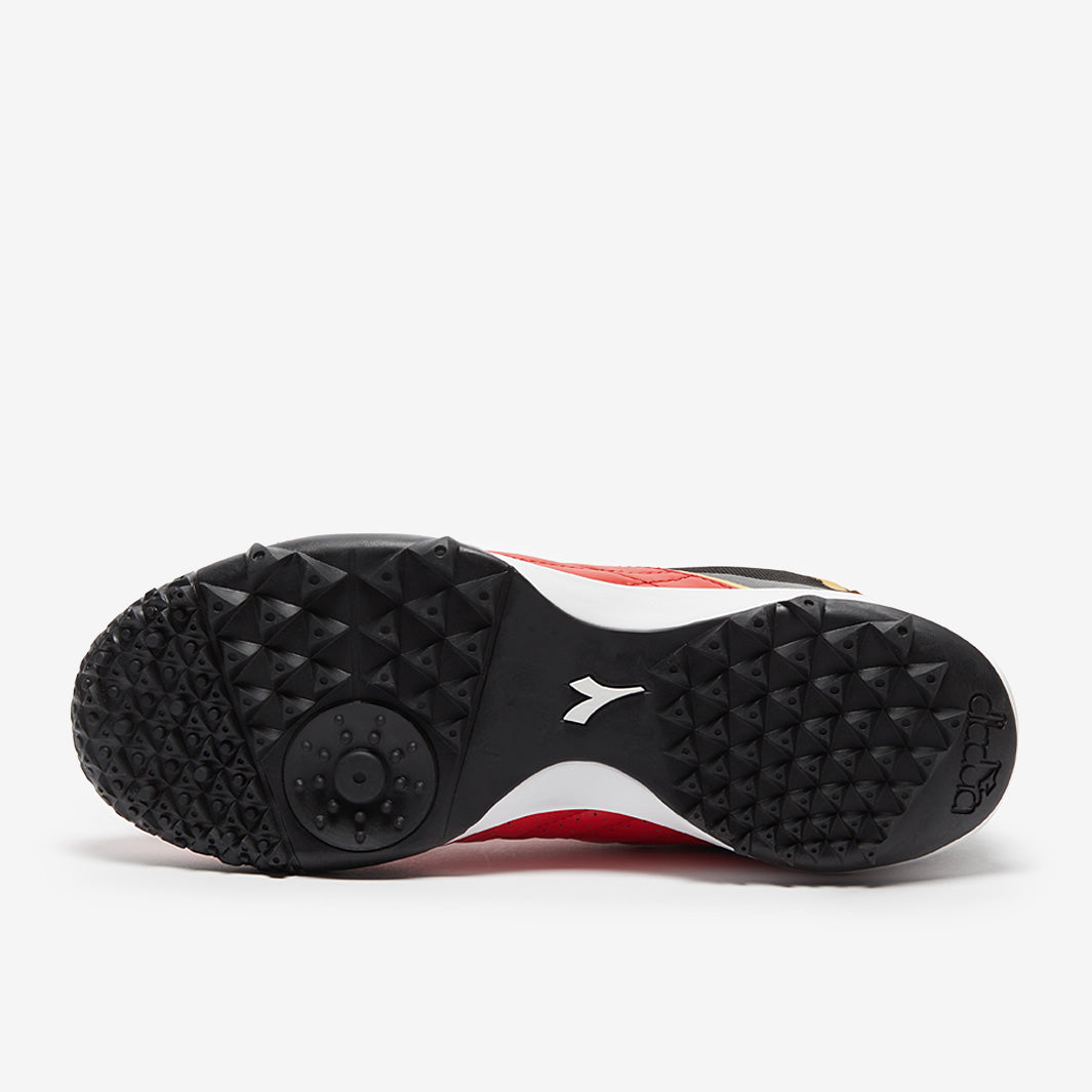 Diadora Brasil Sala Elite Turf - Milano Red/White/Black - Adult Boots