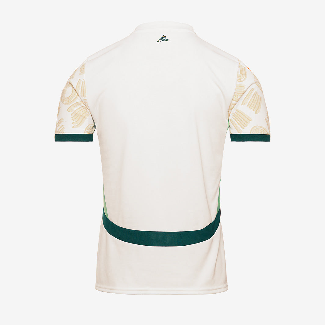 Puma Ivory Coast 2025 Replica Away Shirt - Puma White/Dark Myrtle