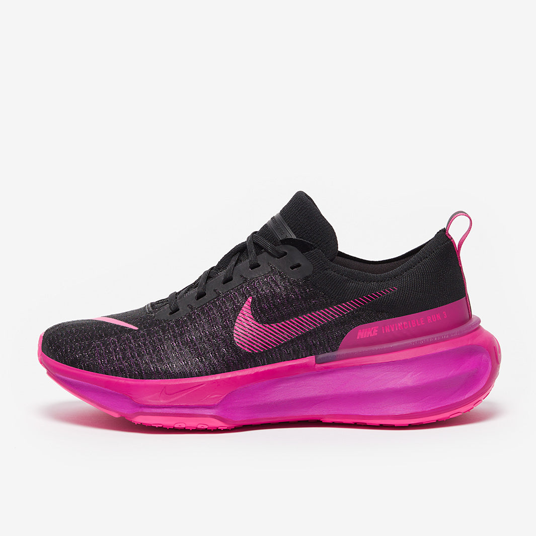 ZZ ブラックピンク Nike Invincible 3 - Black/Laser Fuchsia-Vivid Grape - Mens Shoes