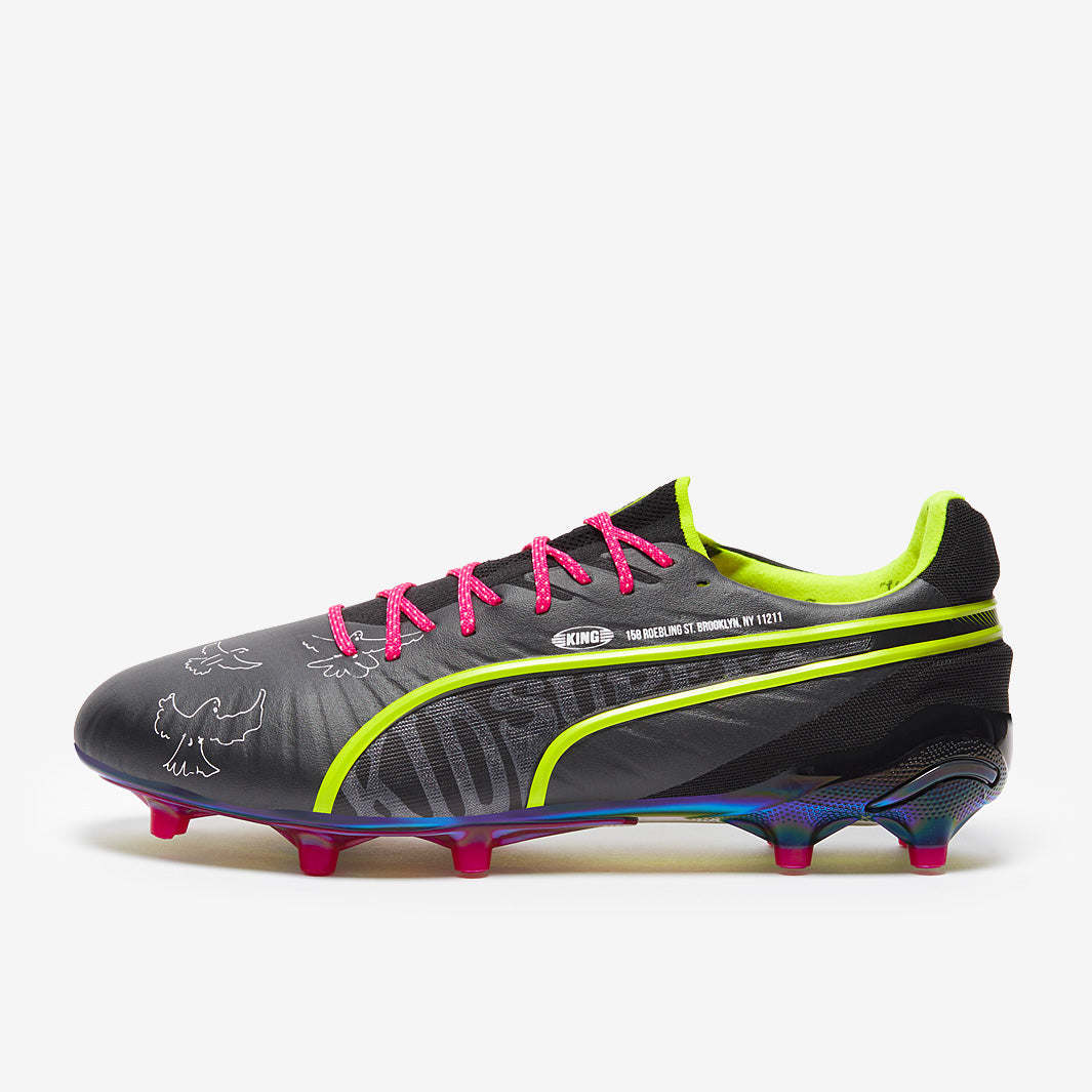 Puma King Ultimate x KidSuper SE FG/AG - Puma Black/Electric Lime