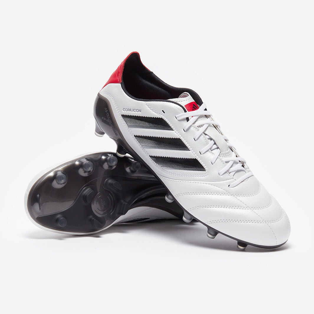 adidas Copa Icon II FG/AG - Ftwr White/Core Black/Pure Ruby