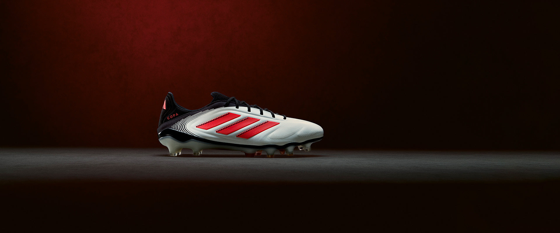 adidas Copa pureⅢ サッカーシューズ ホワイト/レッド adidas Copa Pure III Elite Firm Ground - White/Lucid Red/Black