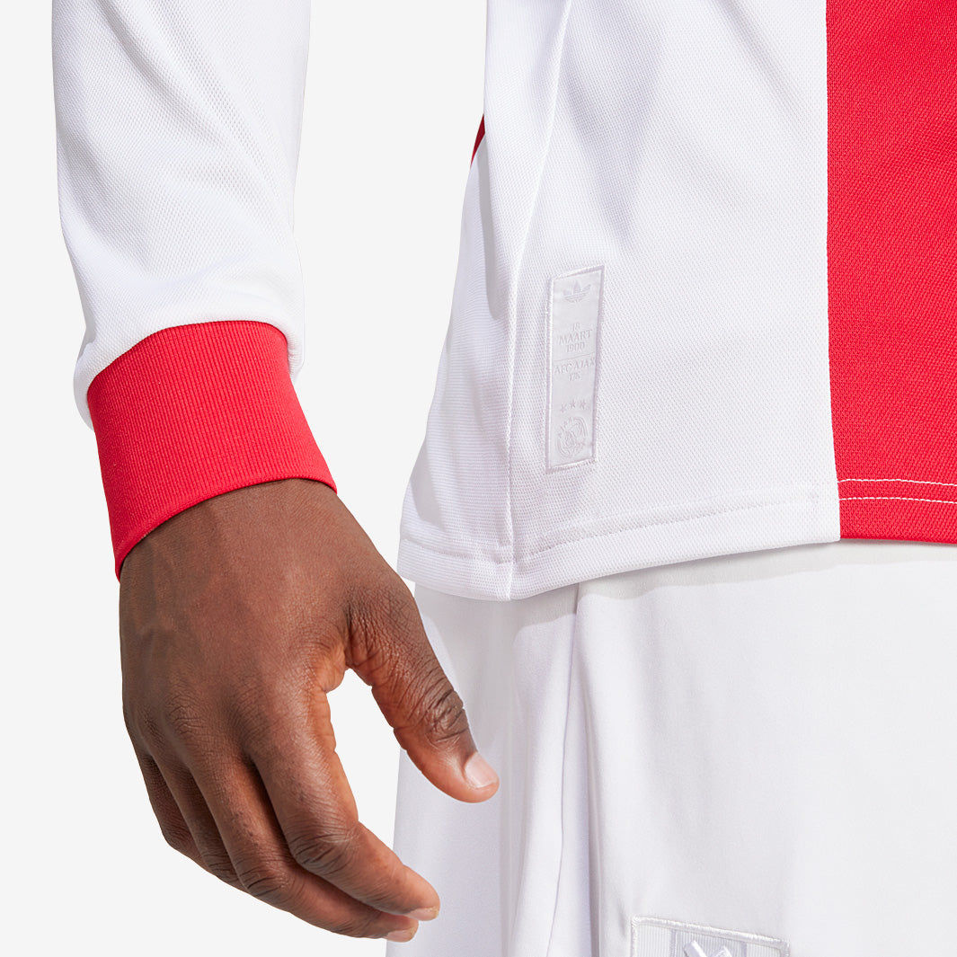 adidas Originals Ajax 125th Anniversary Shirt - White - Mens Replica