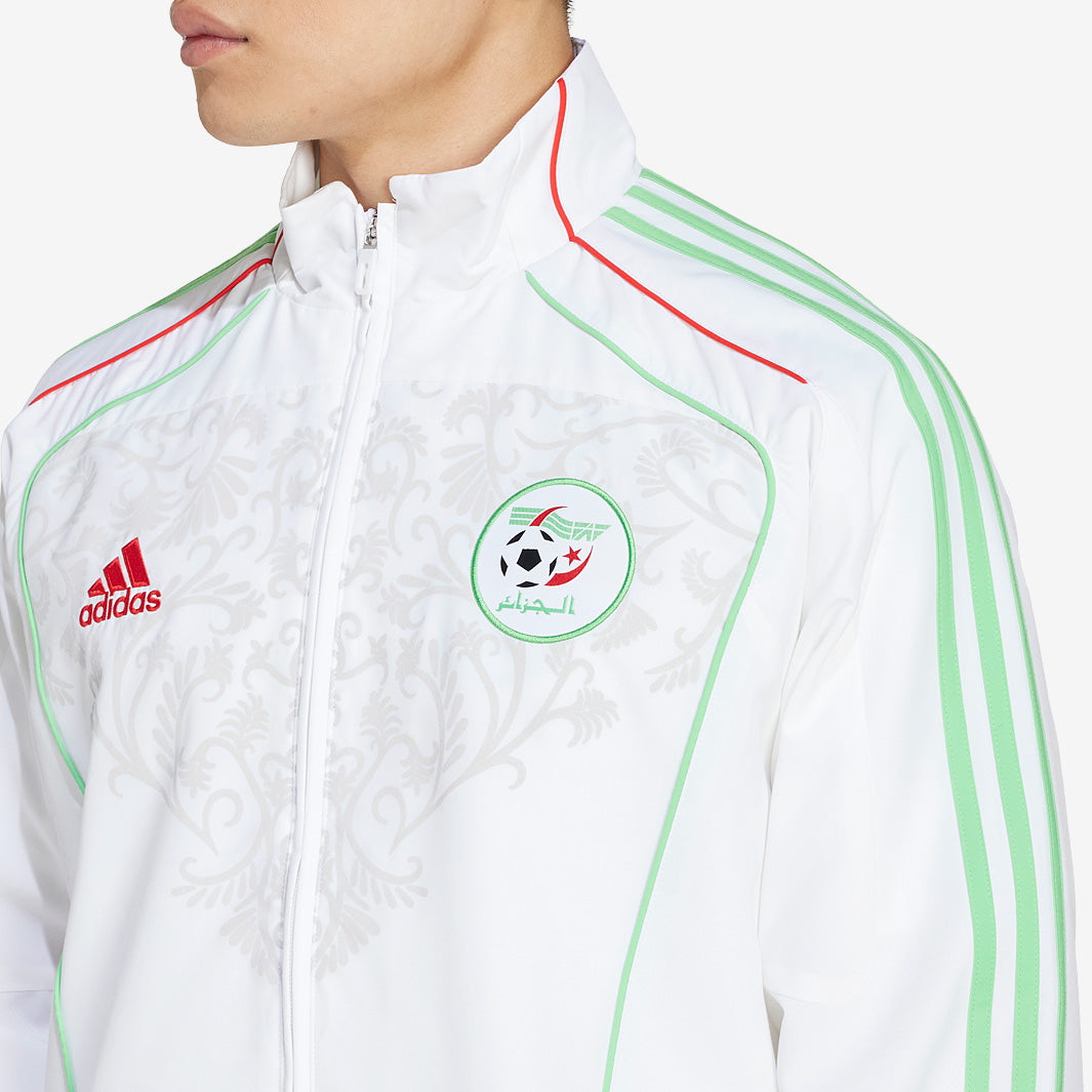 adidas Algeria 2025 Track Top - White - Mens Replica