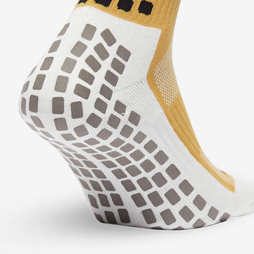 TRU Trusox Special Edition Mid-Calf Cushion Crew Socks 3.0 - Gold