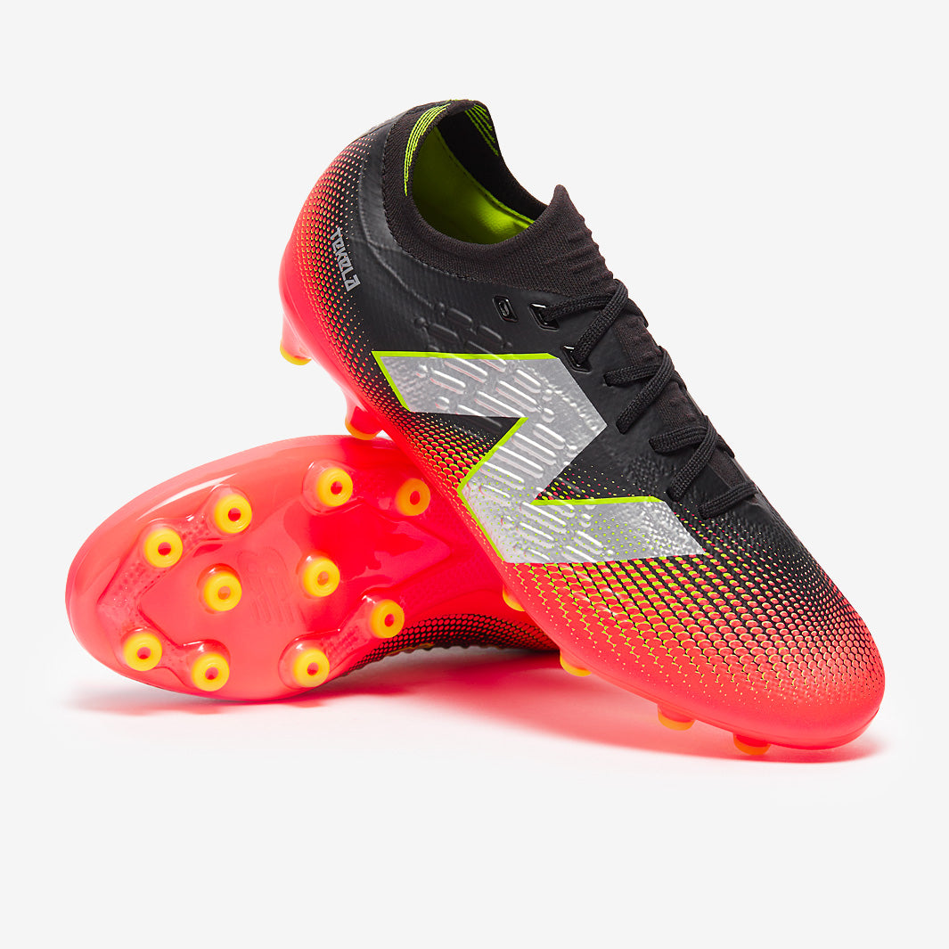 New Balance Tekela V4+ Pro Artificial Grass Low - Black/Energy Red/Hi ...