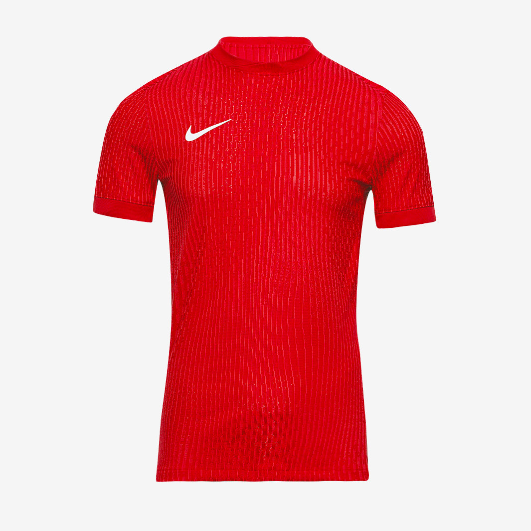 Nike Vaporknit V SS Shirt - University Red/Speed Red - Mens