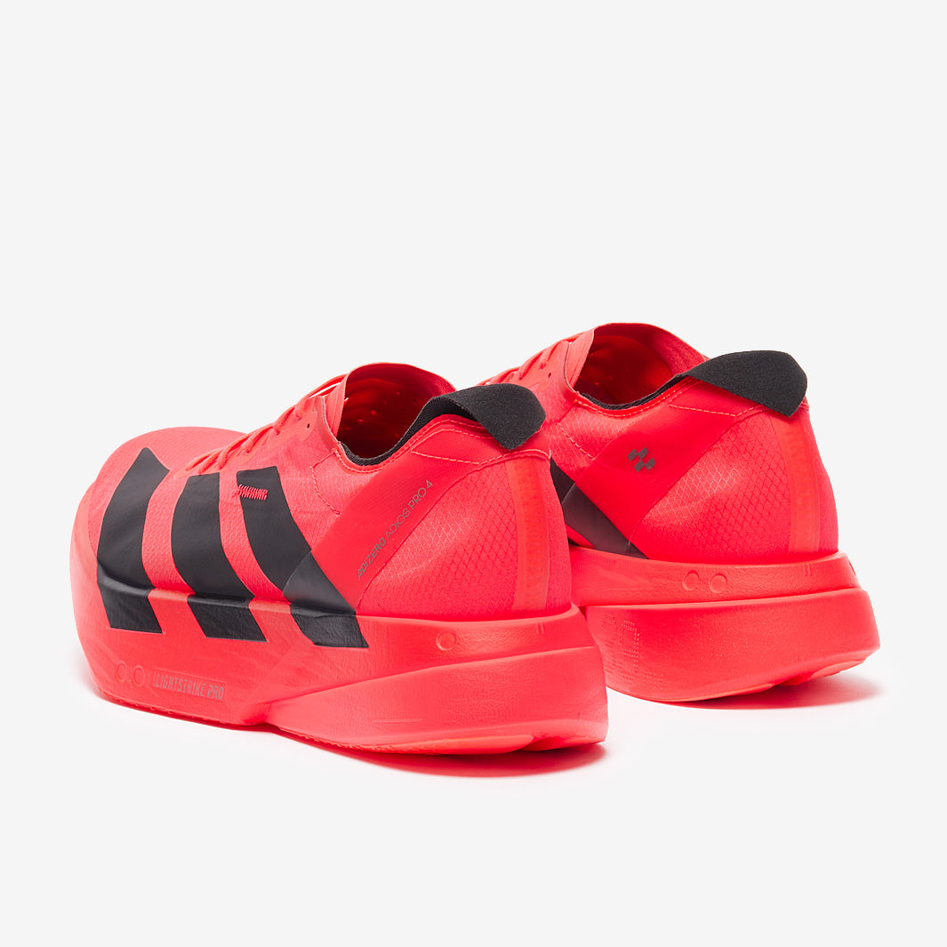 ウォーク adidas adizero adios Pro 4 - Lucid Red/Core Black/Lucid Red - Mens