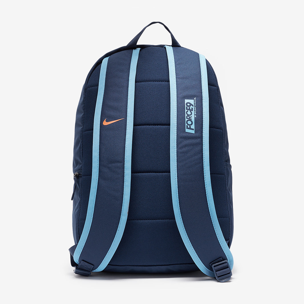 Nike Kids Backpack x Haaland - Blue Void/Blue Void/Orange Pulse