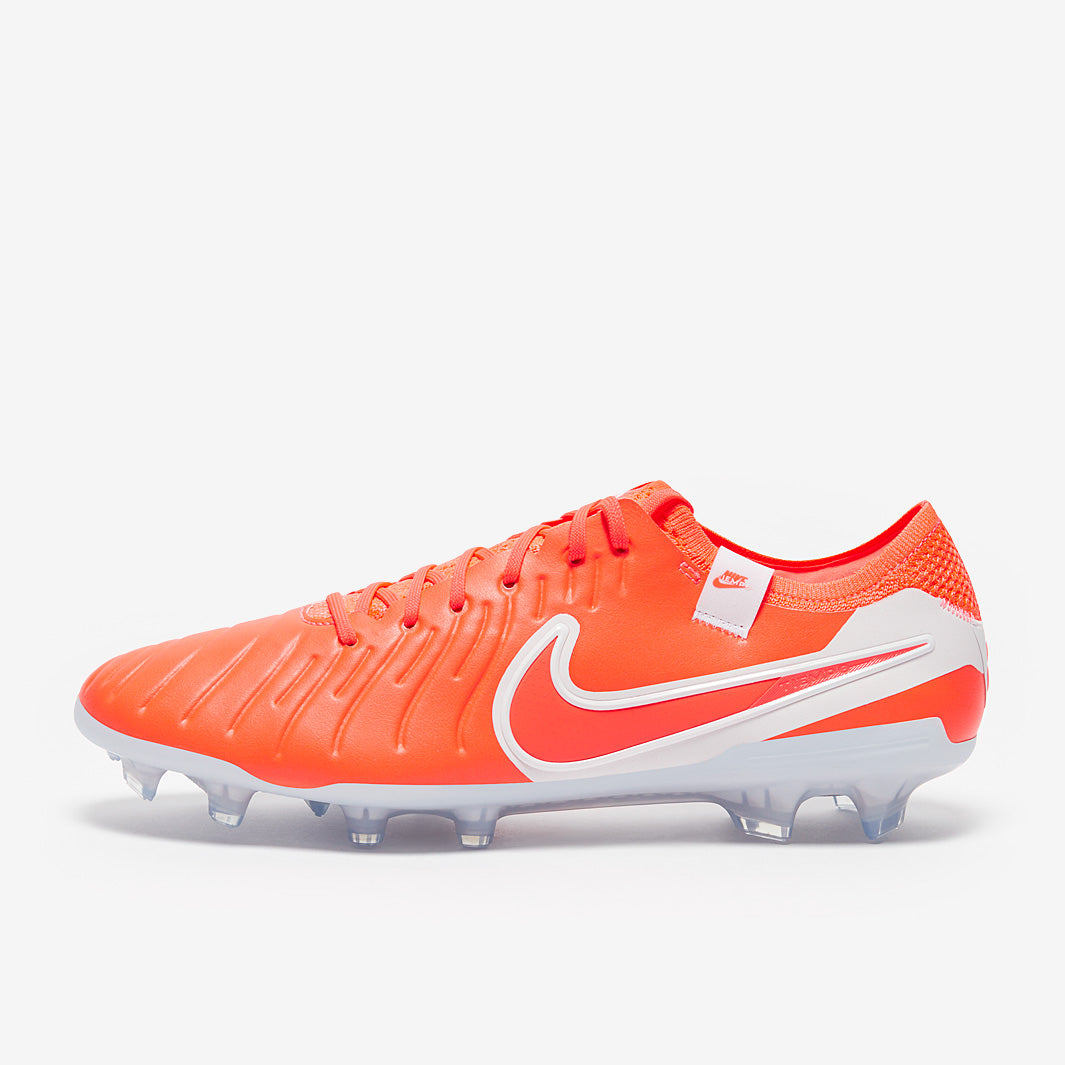 Nike Tiempo Legend X Elite Firm Ground - Hot Lava/White - Adult Boots