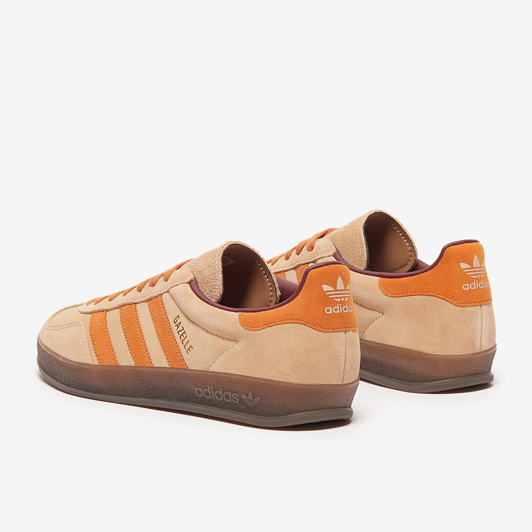 adidas Originals Gazelle Indoor - Warm Sandstone/Craft Ochre/Shadow Red -  Trainers