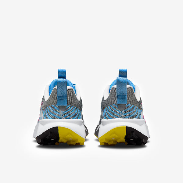 Nike Womens ReactX Wildhorse 10 - White/Playful Pink/Black/Univ Blue/Dusty  Cactus/Lightening