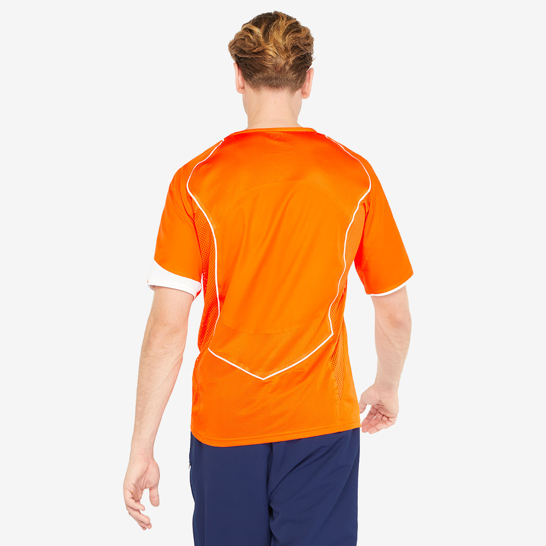Nike Netherlands 2004 Re-Issue Shirt - Safety Orange/White - Mens