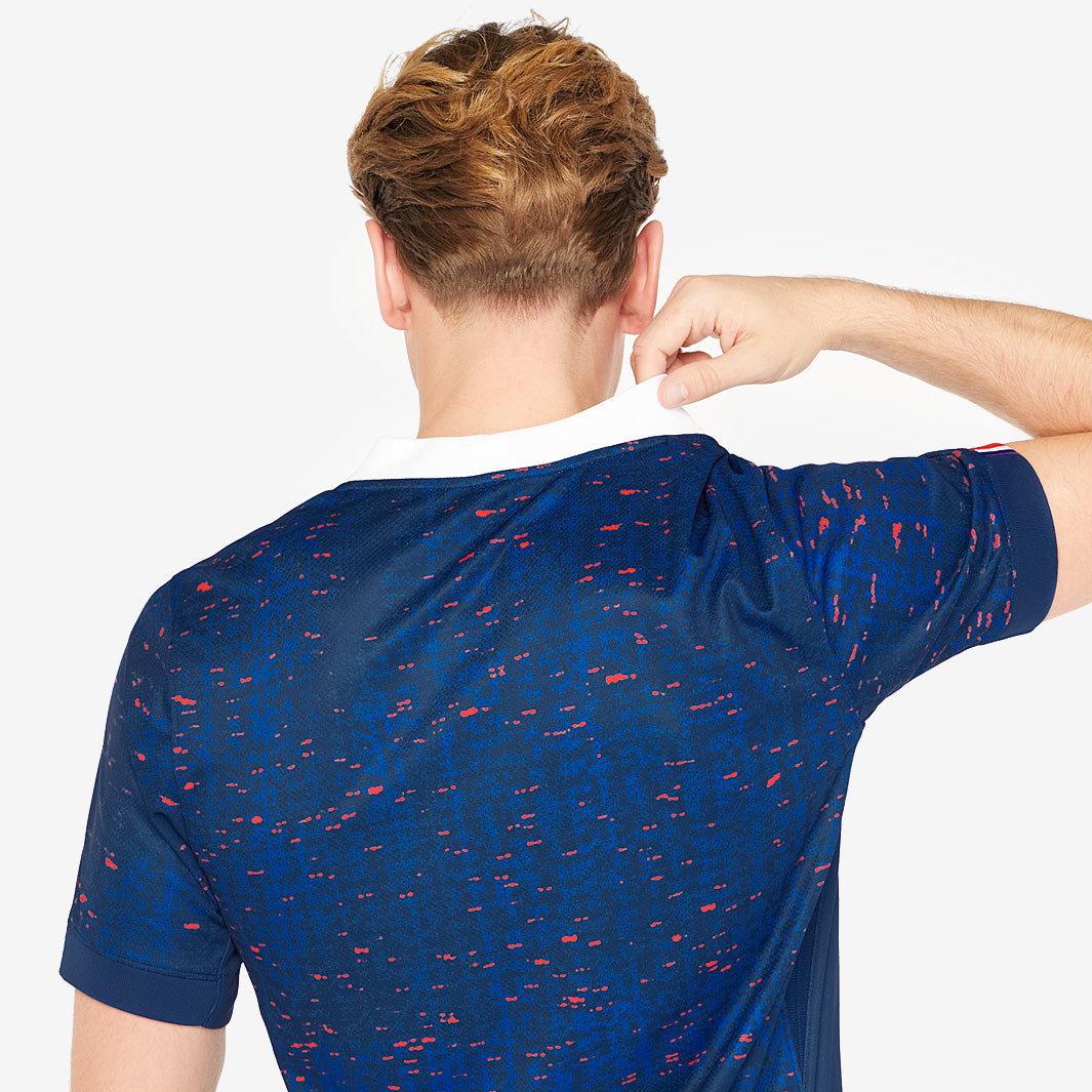 Nike France 2025 Dri-FIT Stadium Home Shirt - Blue Void/LT Madder