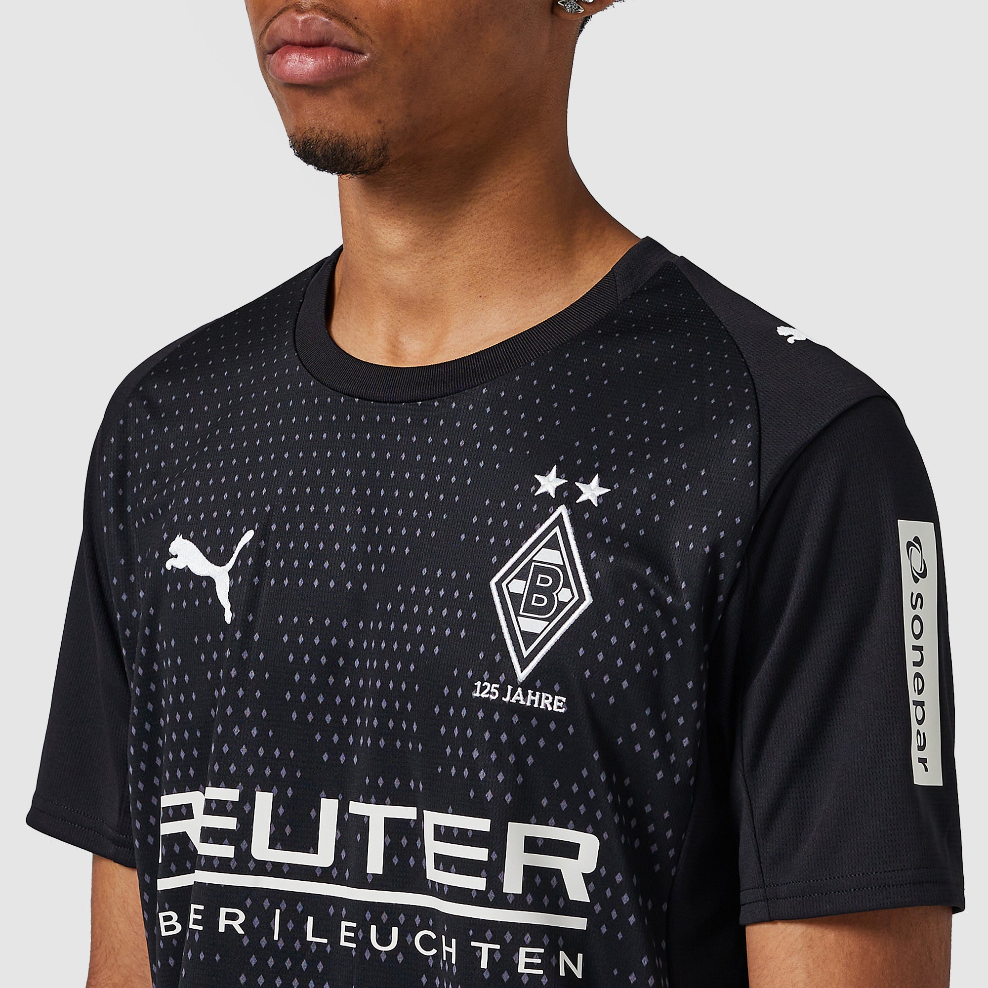 Puma Mönchengladbach 板倉選手 #3 シャツ M Puma Borussia Mönchengladbach 25/26 Third Shirt - Puma Black/Warm