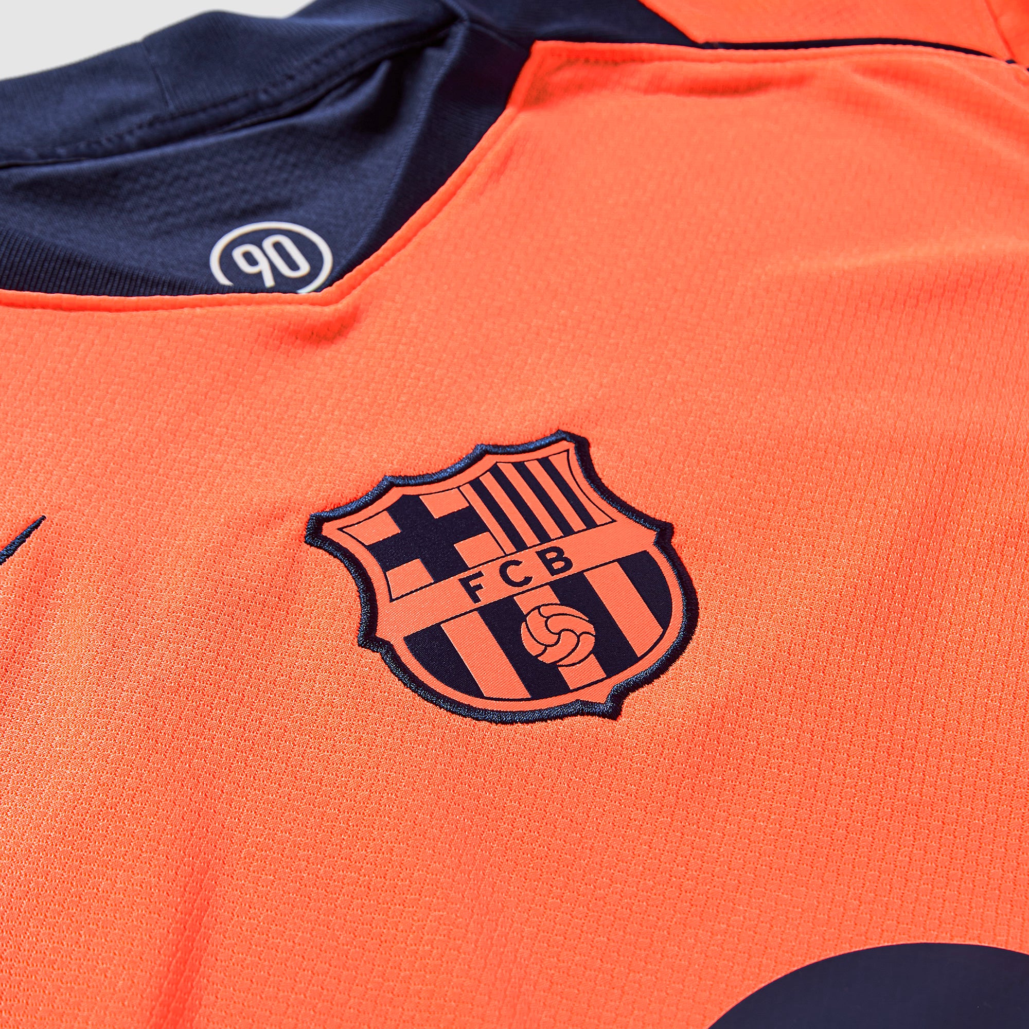 Nike FC Barcelona 25/26 Dri-FIT Stadium Third Shirt - Bright Mango