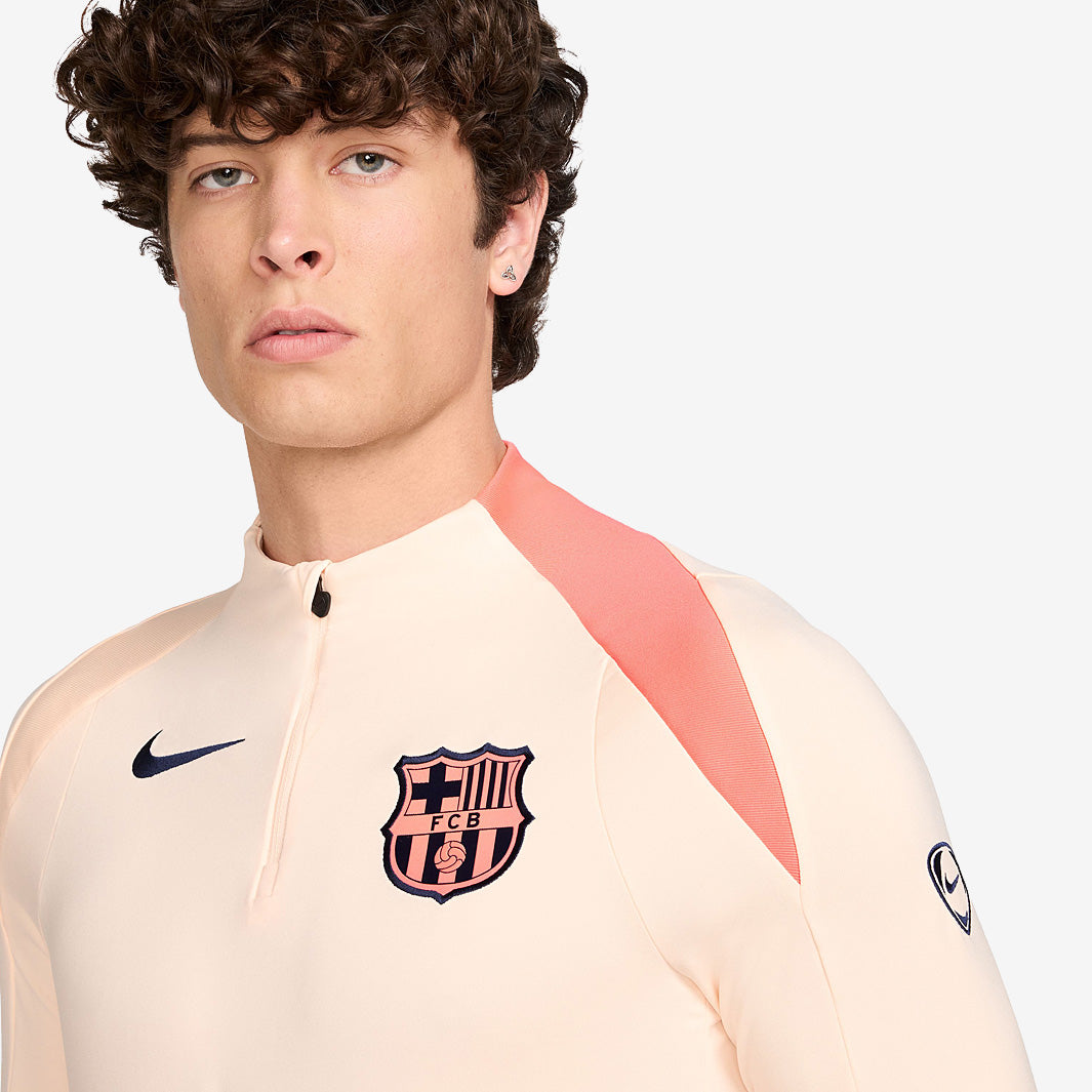 Nike FC Barcelona 25/26 Dri-FIT Strike Third Drill Top - Crimson