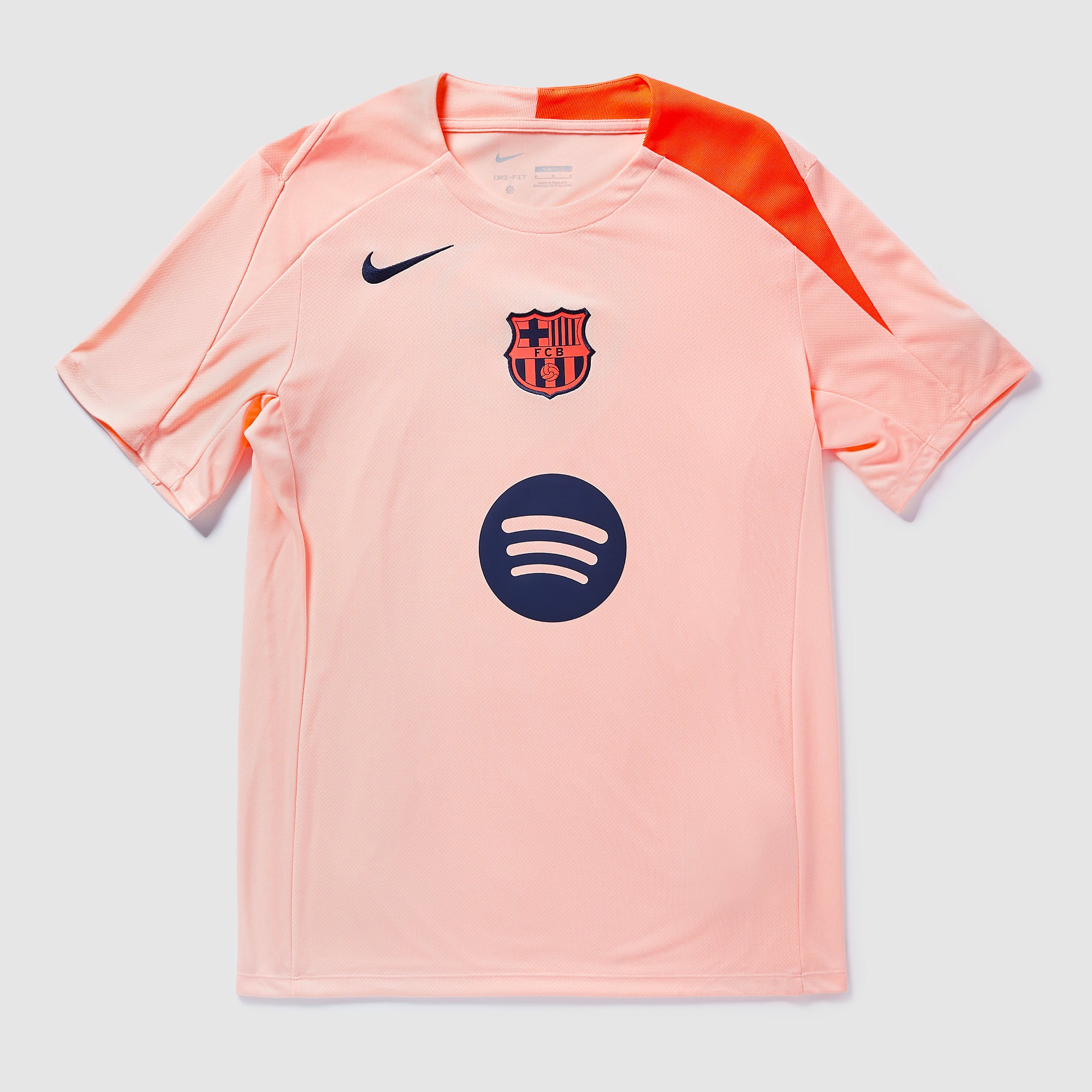 Nike FC Barcelona 25/26 Kids Dri-FIT Strike Third Shirt - Crimson