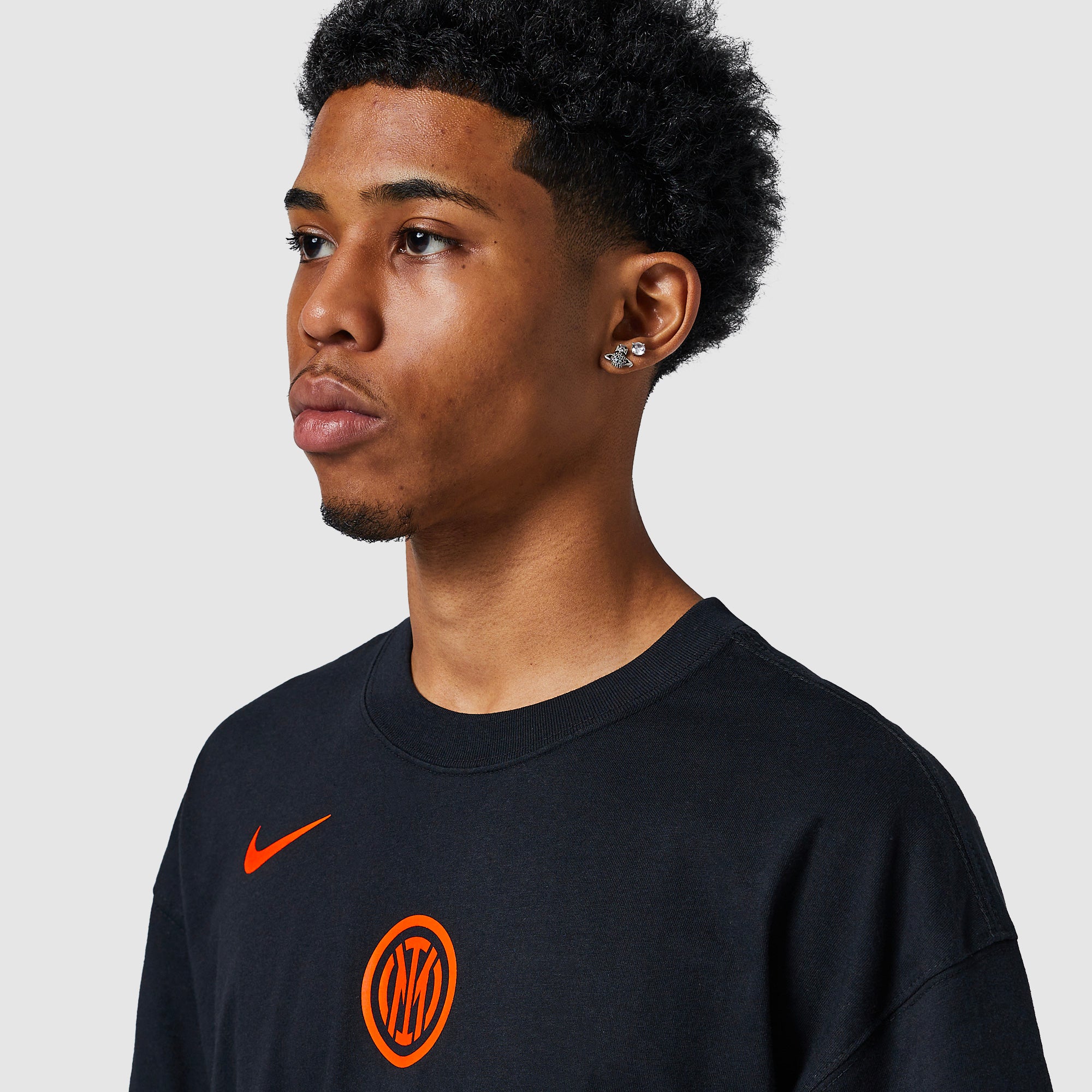 Nike Inter Milan 25/26 Total 90 Remix T-Shirt - Black/Safety