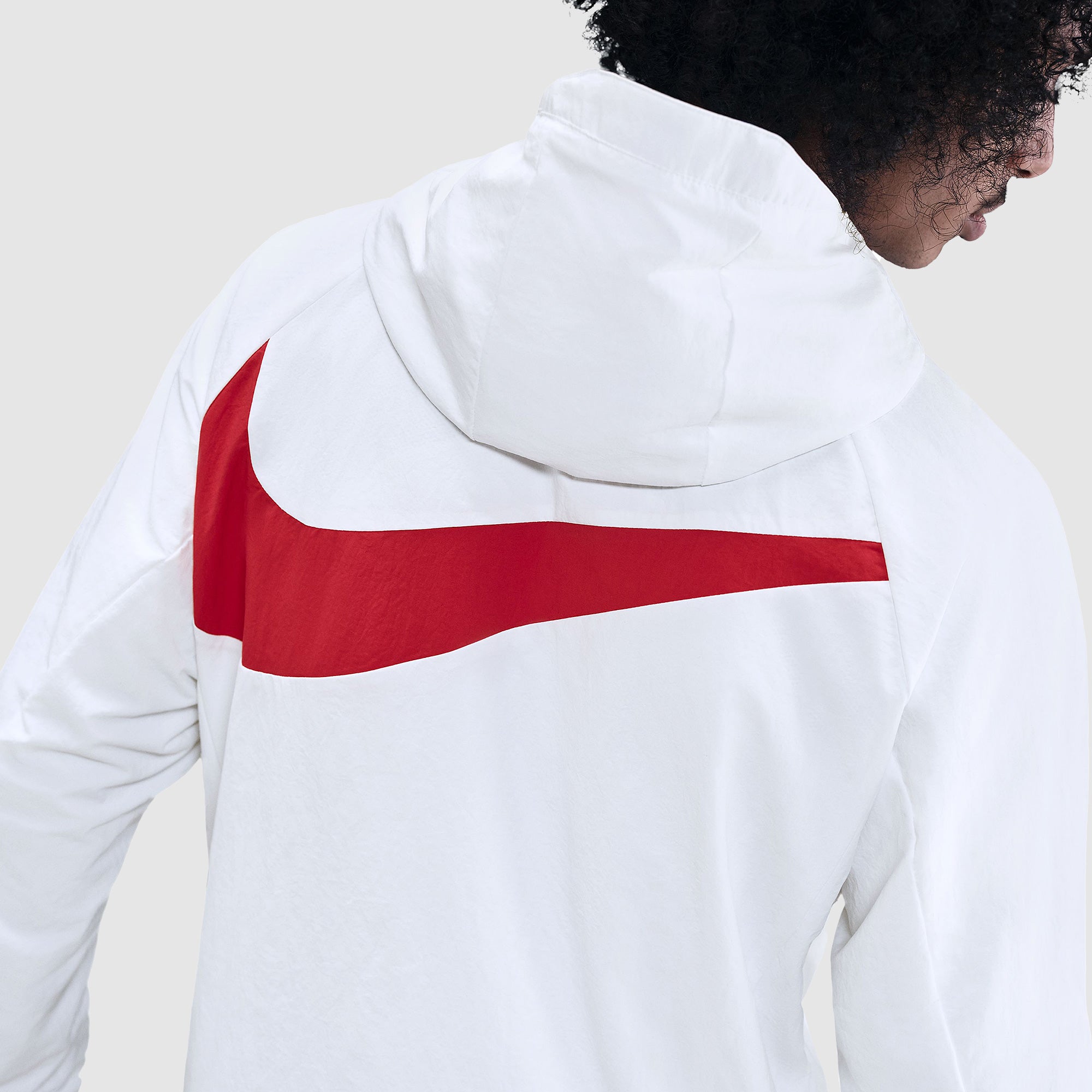 NIKE Paris Saint-Germain ウーブンジャケット Nike Paris Saint-Germain 25/26 Woven AWF Jacket - White - Mens Replica