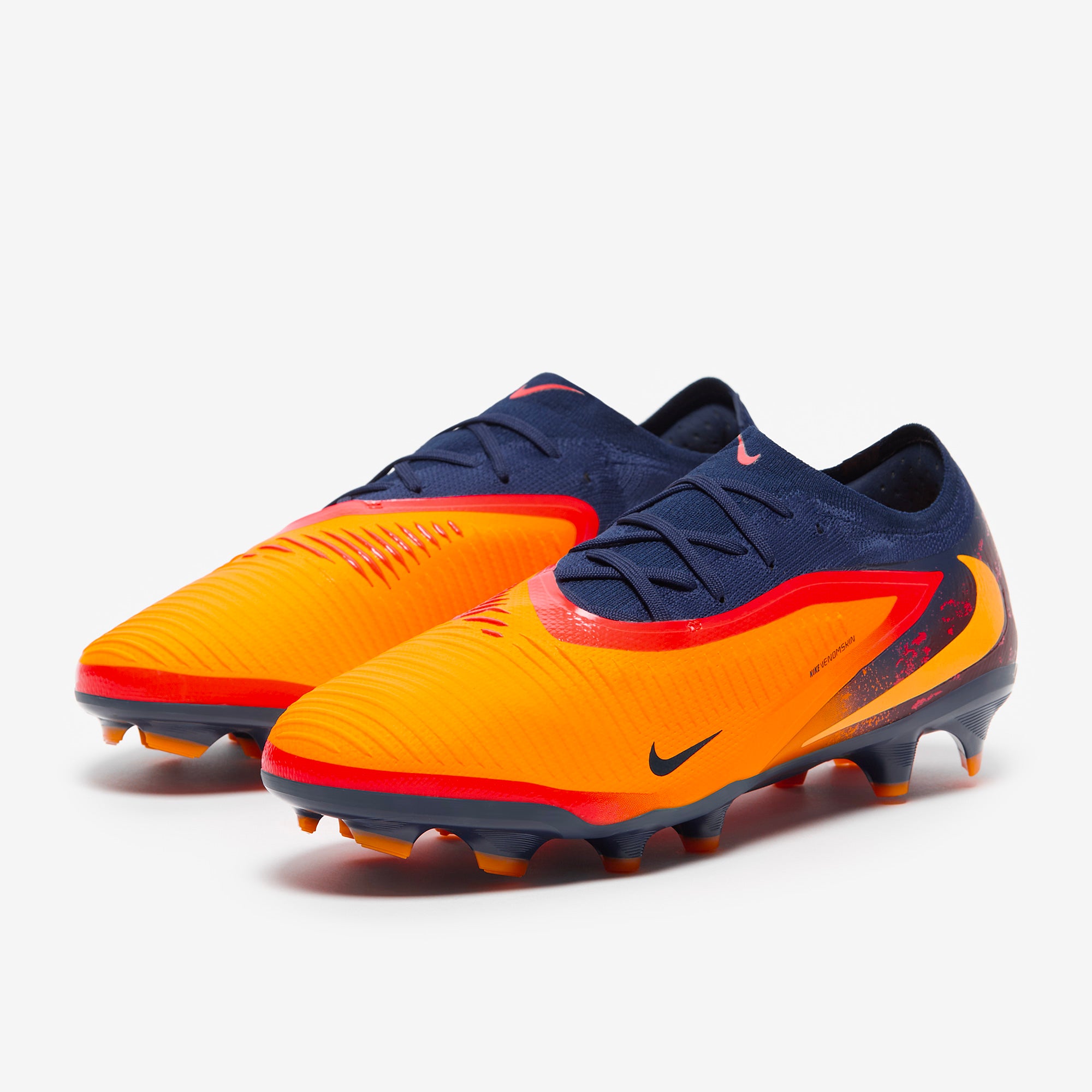 Nike Phantom サッカーシューズ オレンジ/ブラック Nike Phantom 6 Pro Low x Haaland Firm Ground - Laser Orange/Lemon