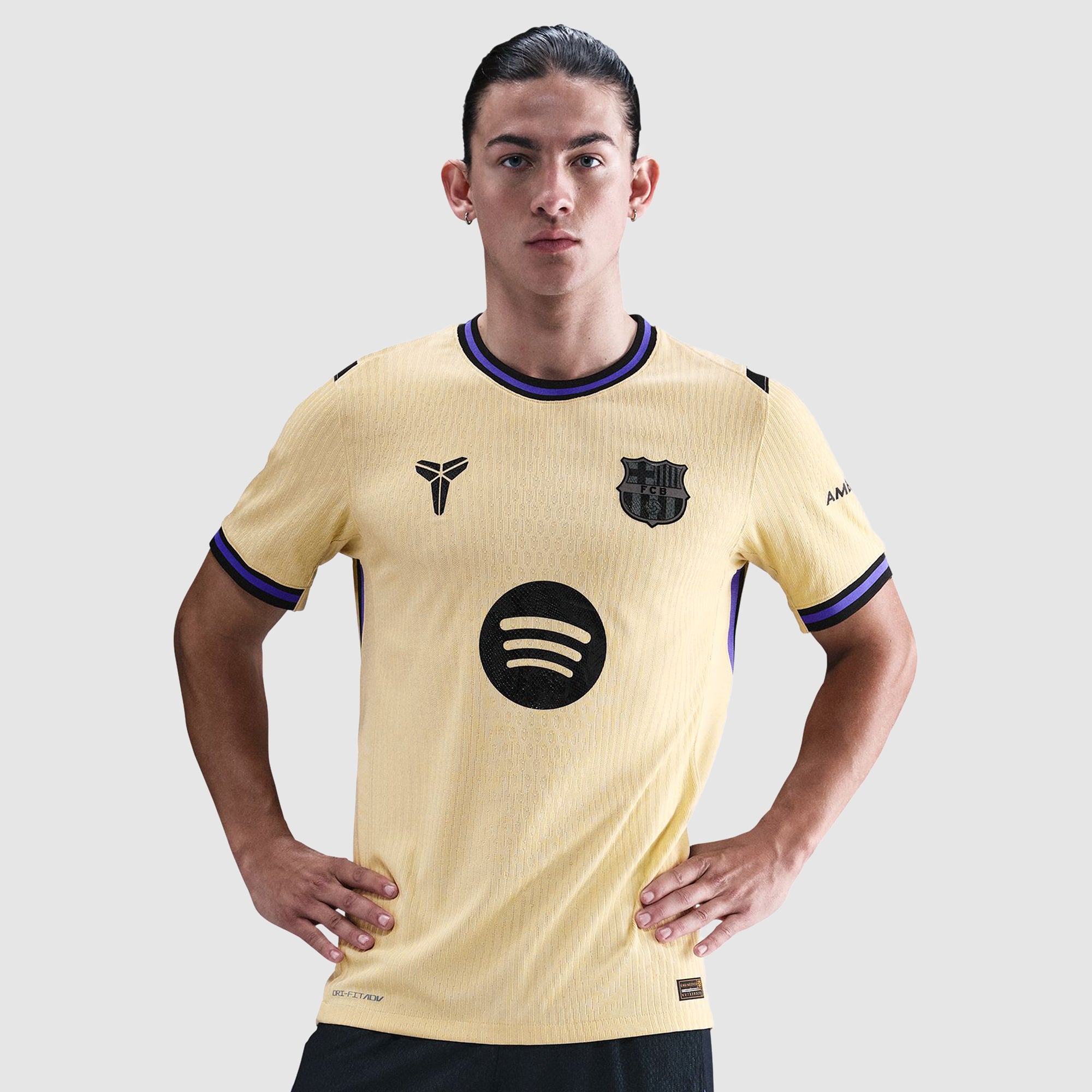 Nike FC Barcelona 25/26 Dri-FIT ADV Match SS Away Shirt - Team