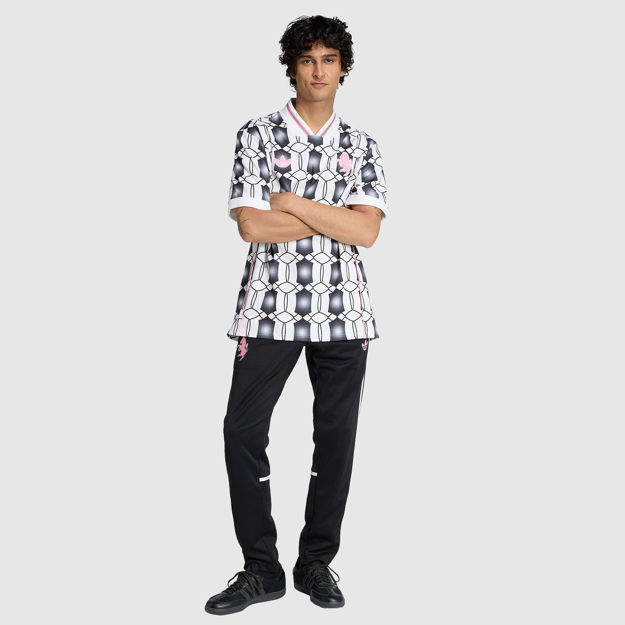 adidas Originals Juventus 25/26 Lifestyler Shirt - White/Black