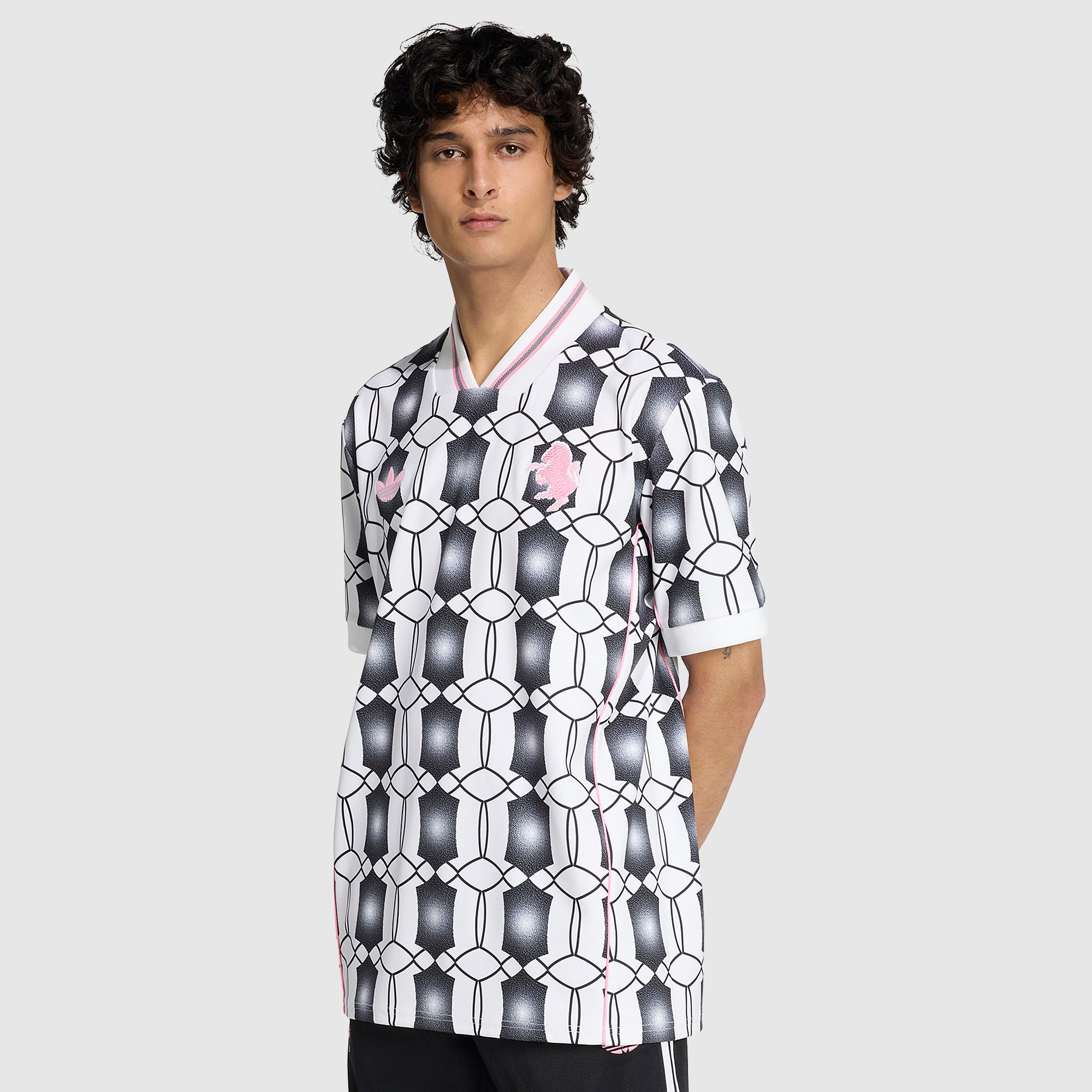 adidas Originals Juventus 25/26 Lifestyler Shirt - White/Black