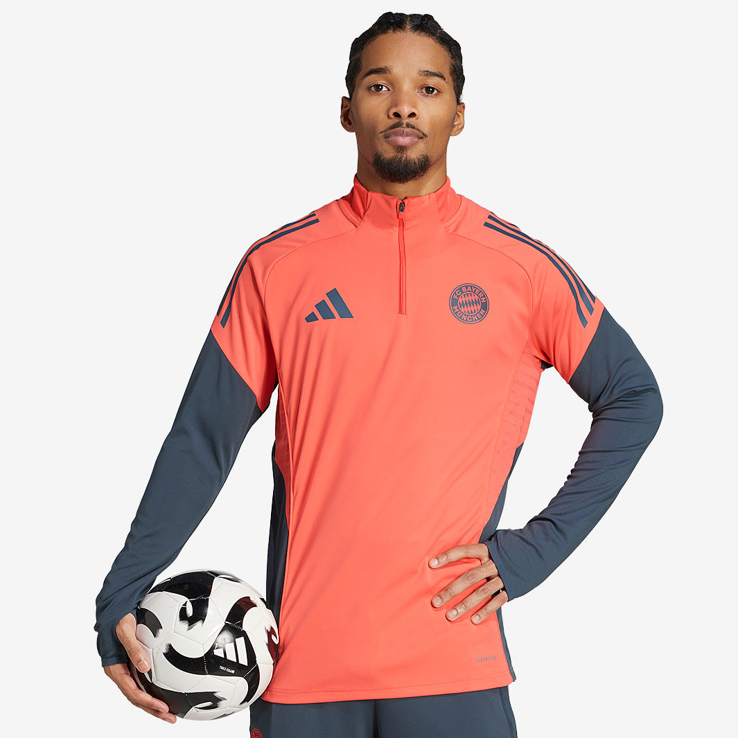 adidas Bayern Munich 25/26 Training Top - Easy Coral - Mens Replica