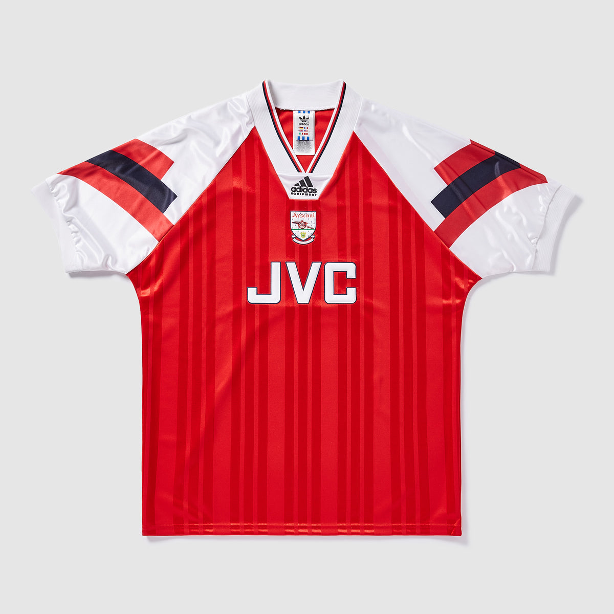 adidas Originals Arsenal 92-94 Home Shirt - Red - Mens Replica