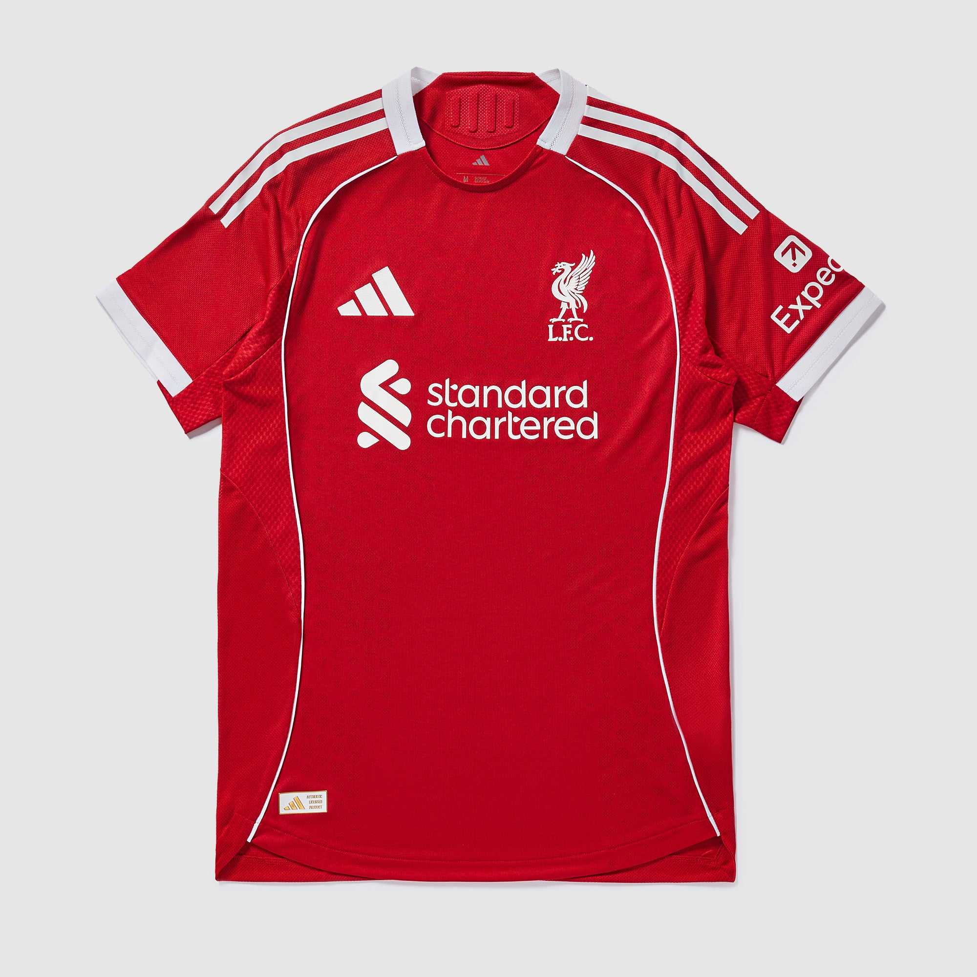Liverpool FC adidas レッドシャツ Lサイズ adidas Liverpool 25/26 Authentic Home Shirt - Strawberry Red