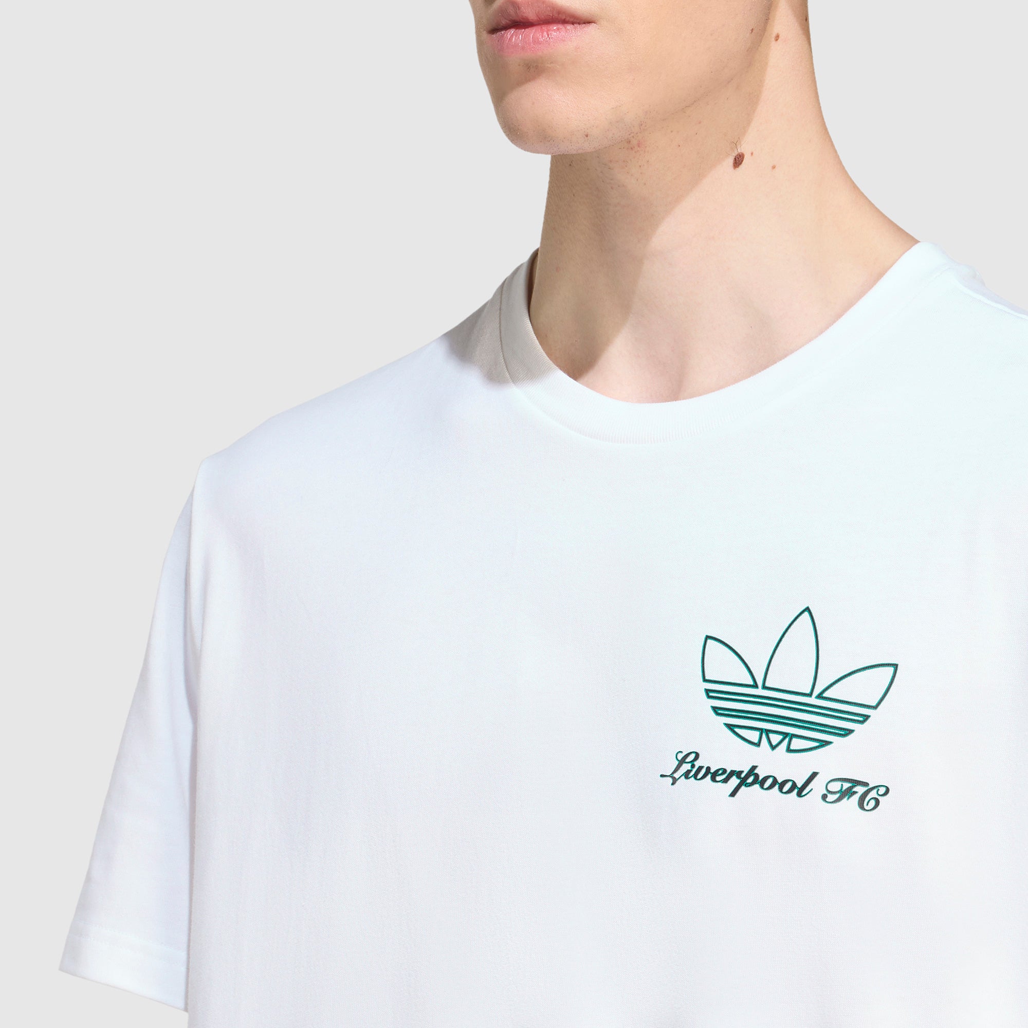adidas Originals Liverpool 25/26 Terrace Icon T-Shirt - White