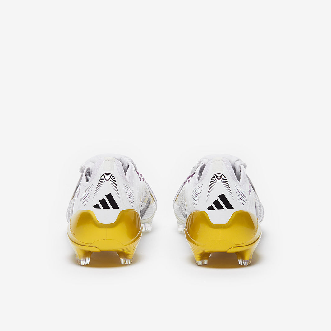 adidas Predator Elite Tongue Firm Ground - White/Core Black/Met